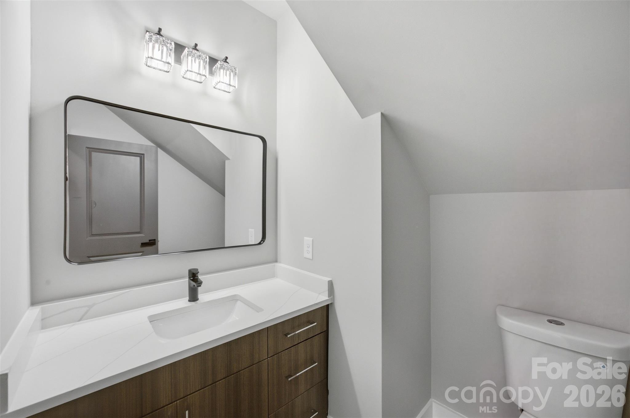 Downstairs half bath - 511 Ligon Street, Shelby