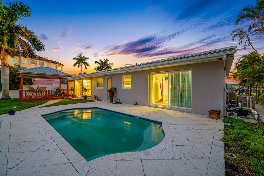 The backyard is perfect for Family Fun and Entertaining Guests! - 530 79TH ST S, ST PETERSBURG