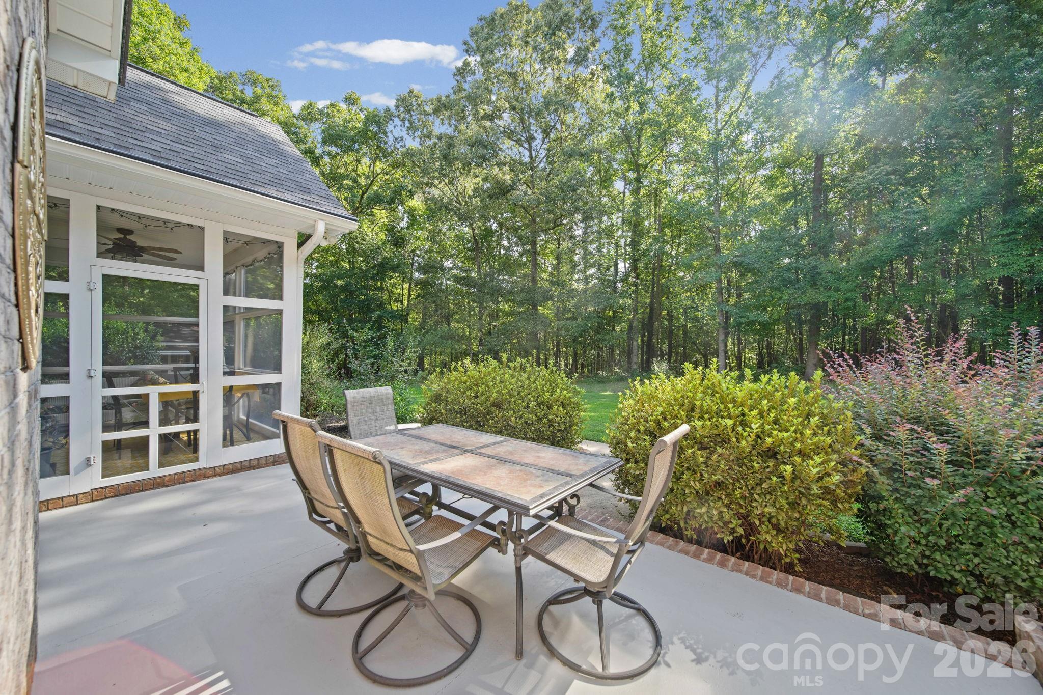 Back patio - 2806 Iveywood Drive, Monroe