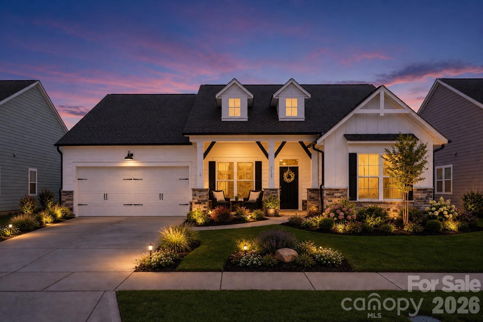 Virtually Staged Twilight Photo - 3129 Gavin Lane, Harrisburg