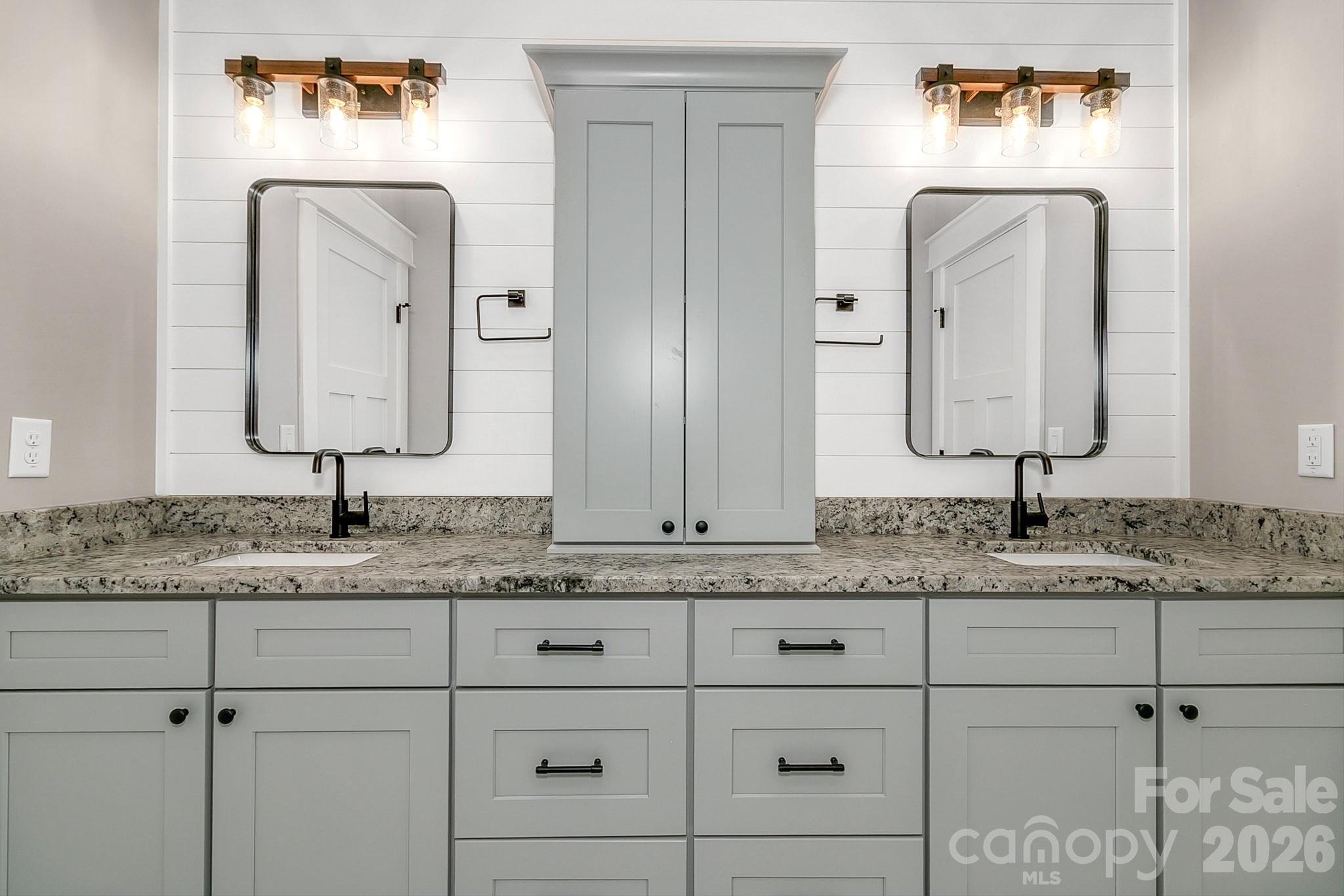Jack and Jill bathroom - 143 Sunny Morning Court, Hendersonville