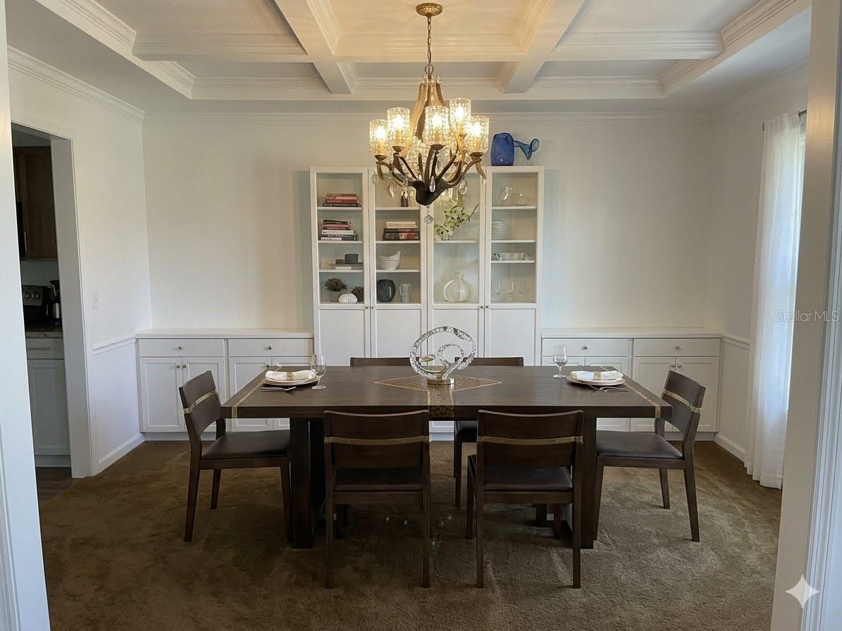 Formal Dining Virtually Enhanced - 1449 ERROL PKWY, APOPKA