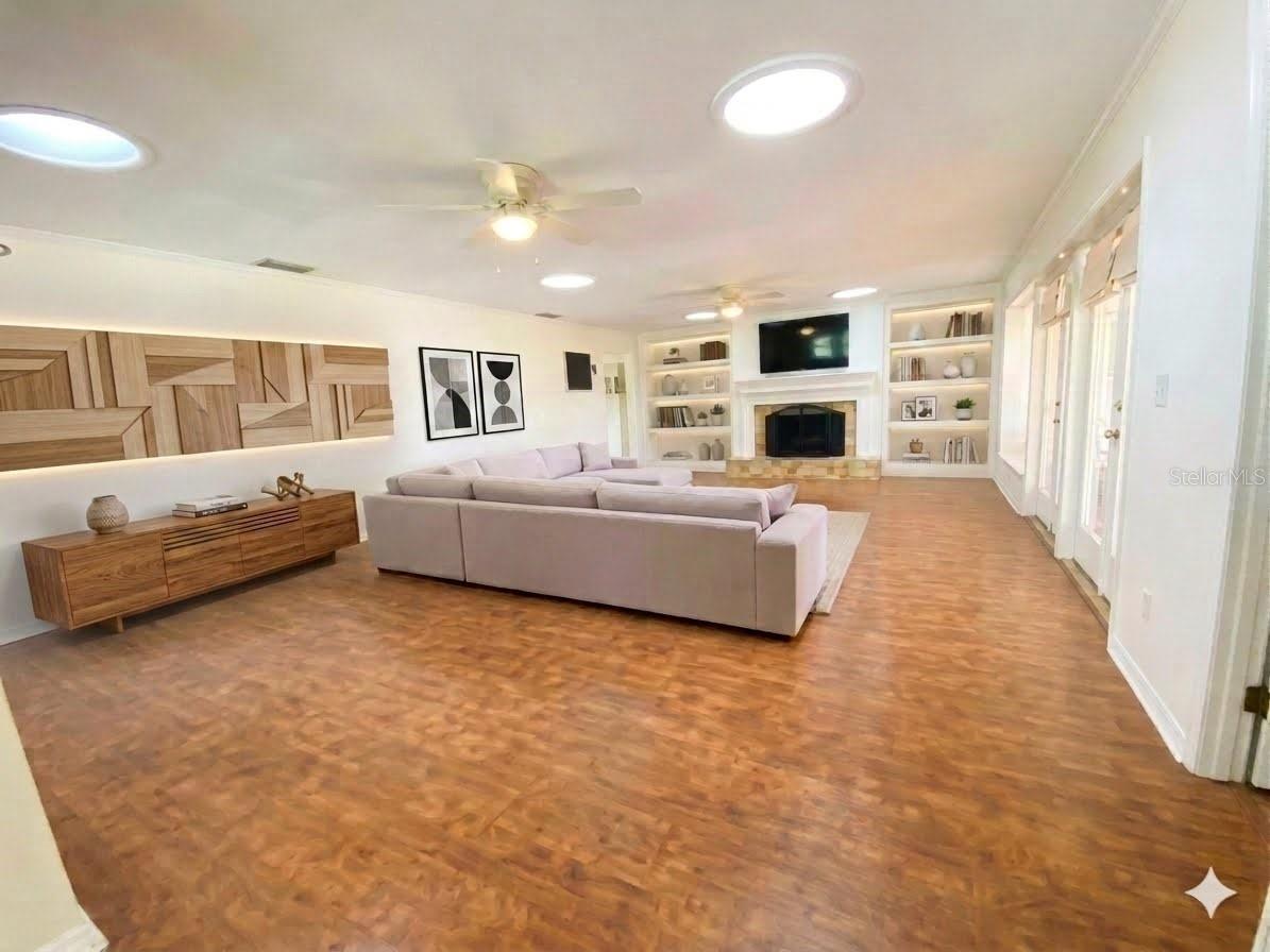 Spacious Family Room Virtually Enhanced - 1449 ERROL PKWY, APOPKA
