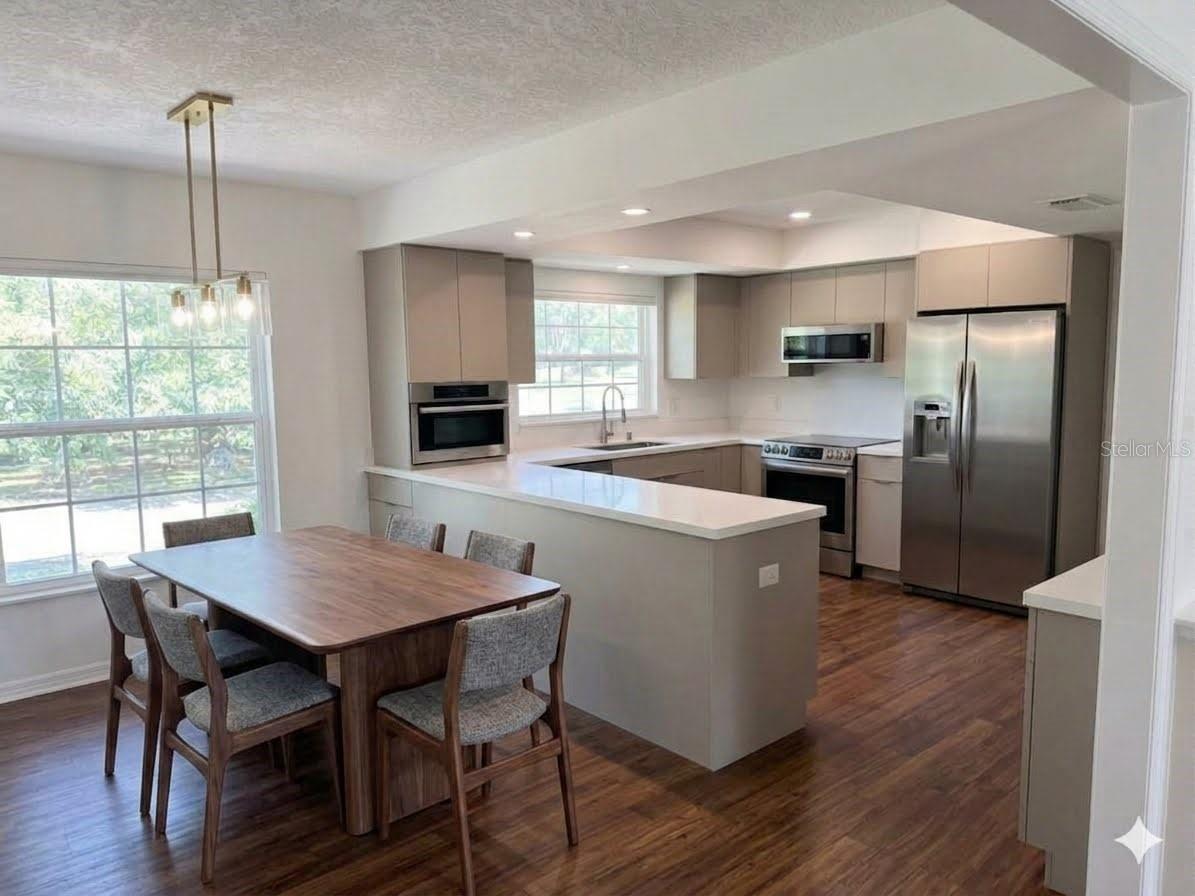 Kitchen & Eat-In Dining Virtually Enhanced - 1449 ERROL PKWY, APOPKA
