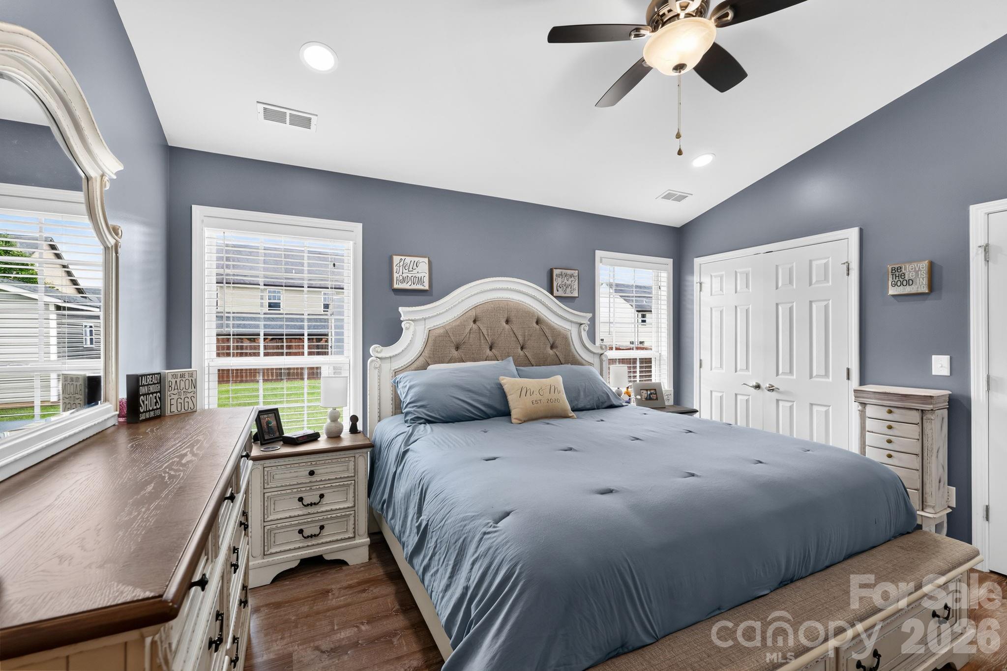 Primary en-suite with 2 large closets - 38 E Swift Creek Road, Fletcher