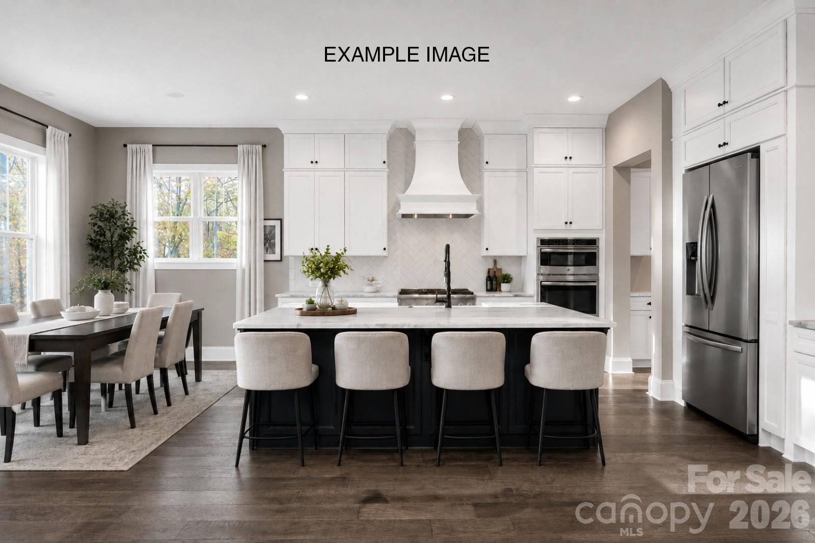 Example Photo - Kitchen *Virtually Staged* - 10919 Tyler Brook Lane, Mint Hill