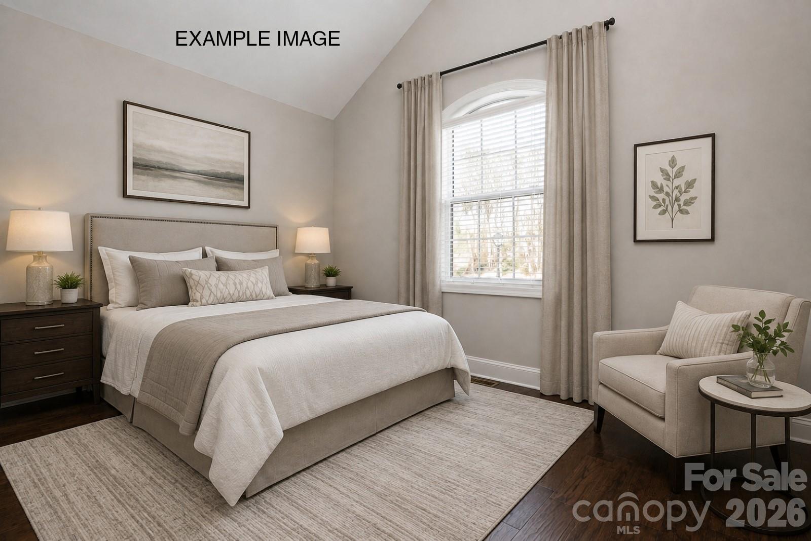 Example Photo - Bedroom 5 (1st Floor) *Virtually Staged* - 10919 Tyler Brook Lane, Mint Hill