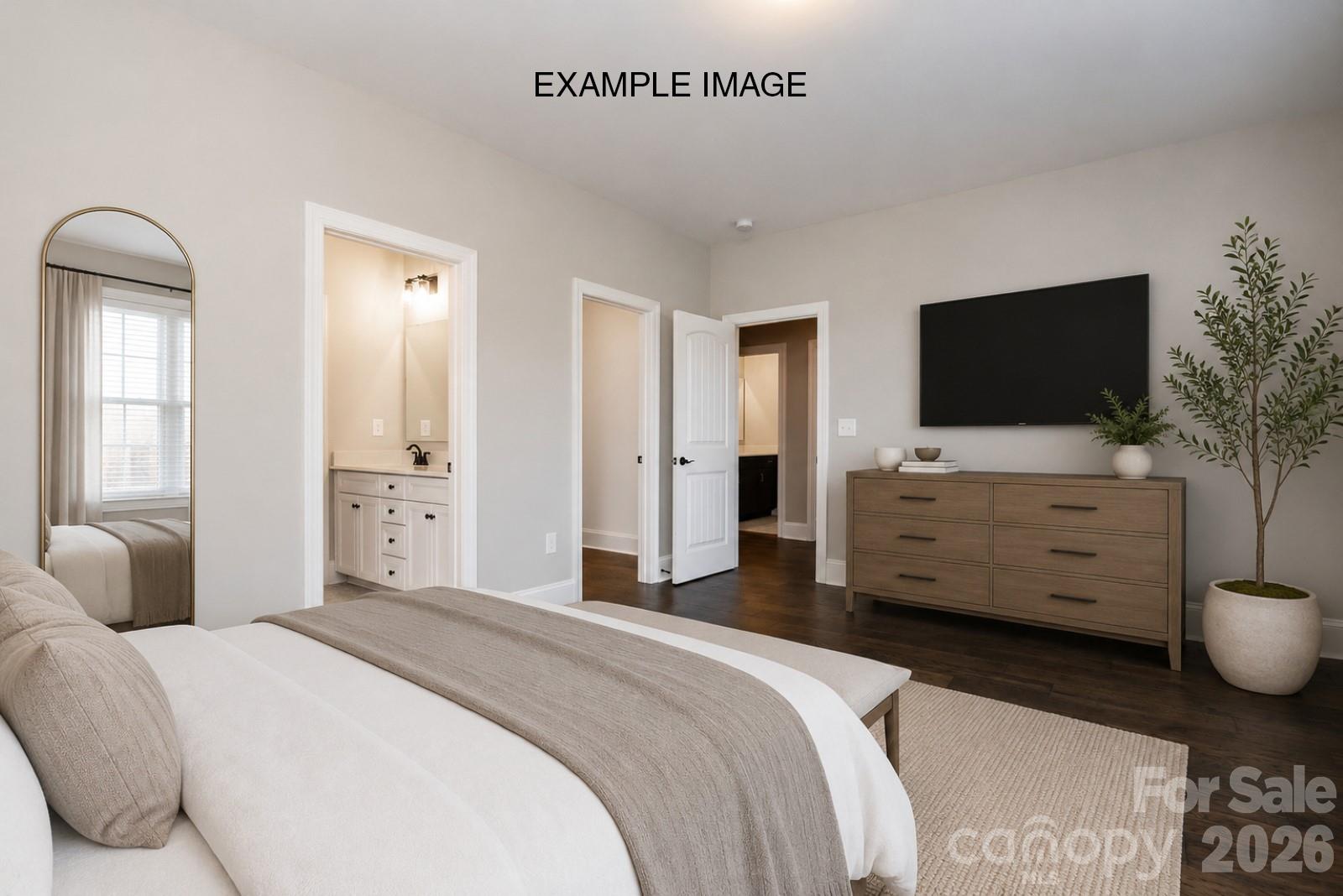Example Photo - Bedroom 3 *Virtually Staged* - 10919 Tyler Brook Lane, Mint Hill