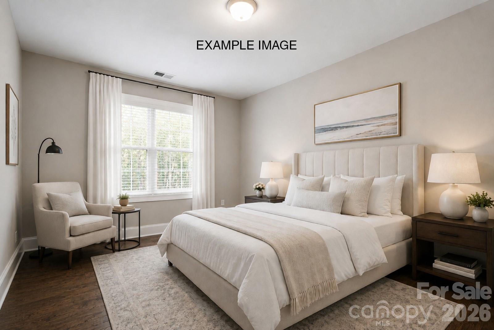 Example Photo - Bedroom 4 *Virtually Staged* - 10919 Tyler Brook Lane, Mint Hill
