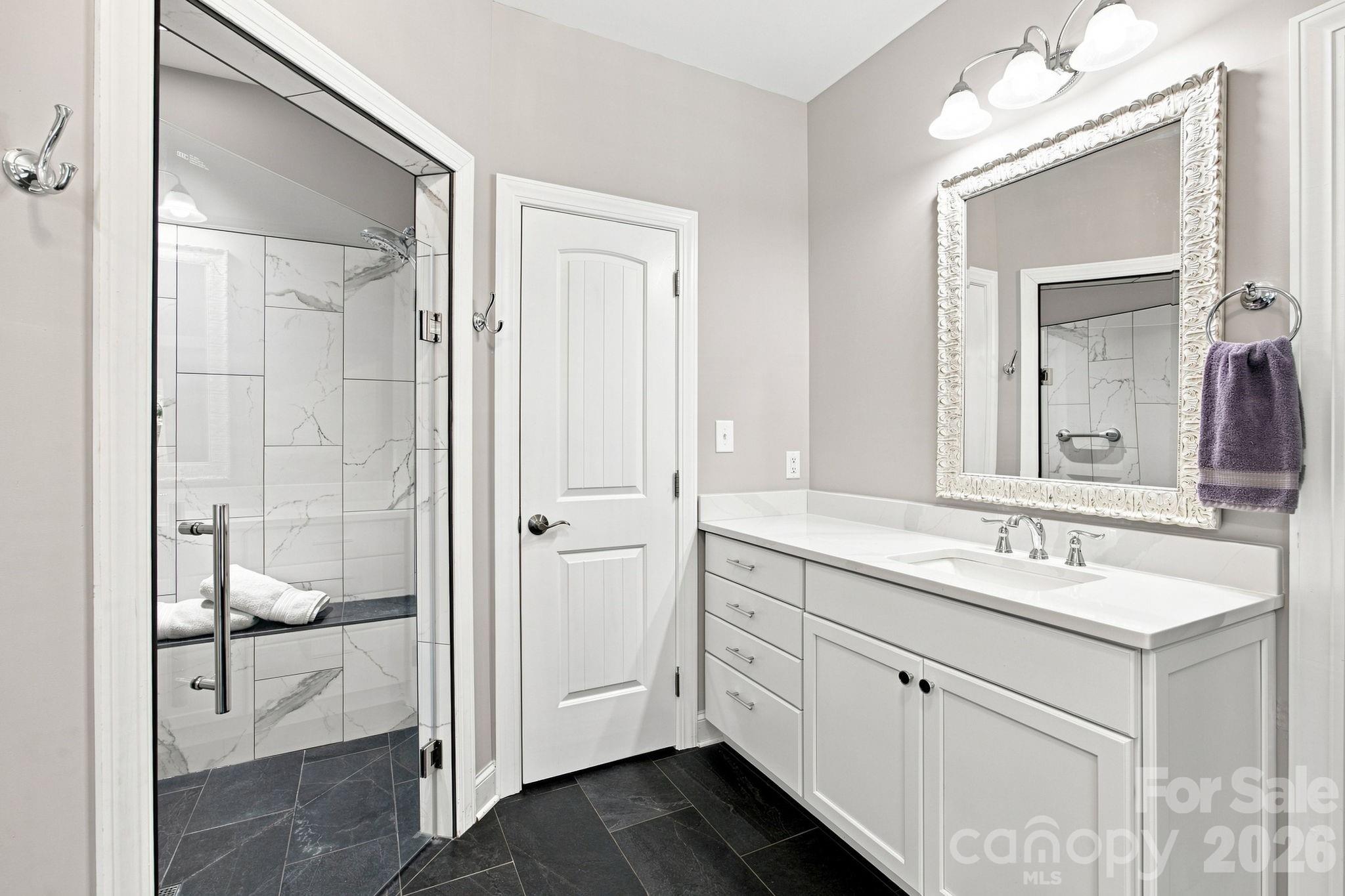 Primary ensuite bath. - 116 Harbor Ridge Drive, Statesville
