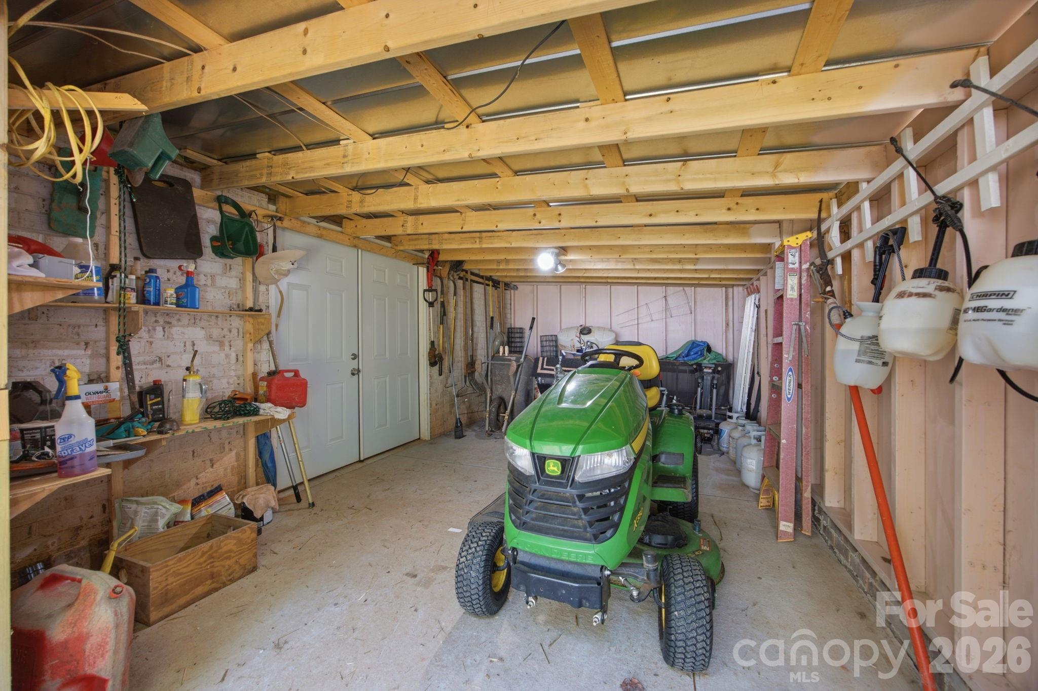 Basement garage/storage area. - 116 Harbor Ridge Drive, Statesville