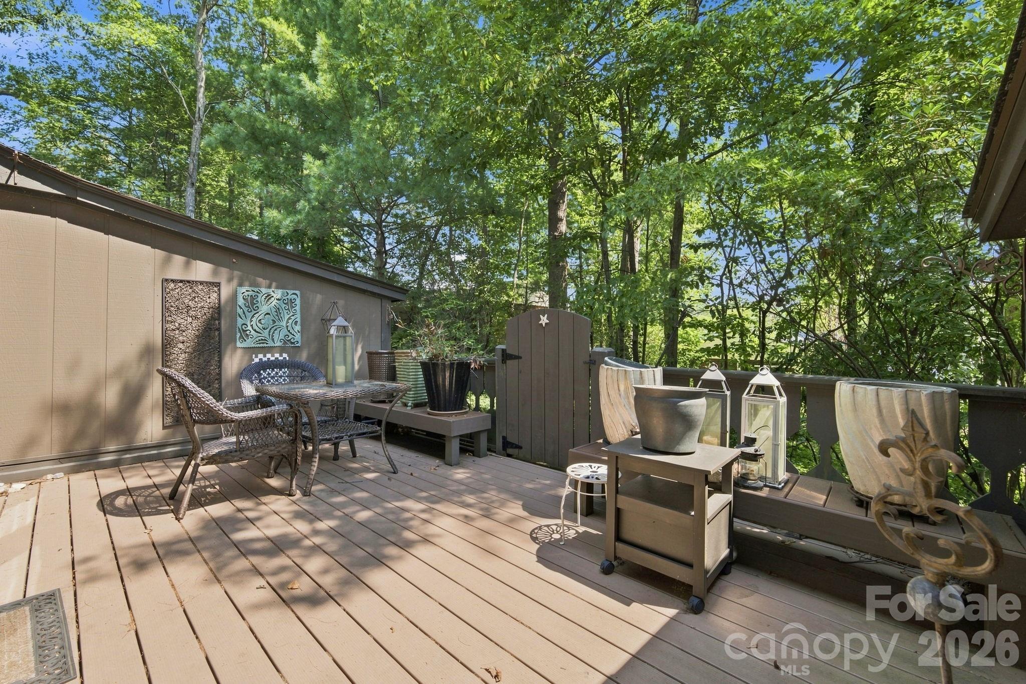 Large Deck - Private - 98 Laurelwood Circle W, Hendersonville