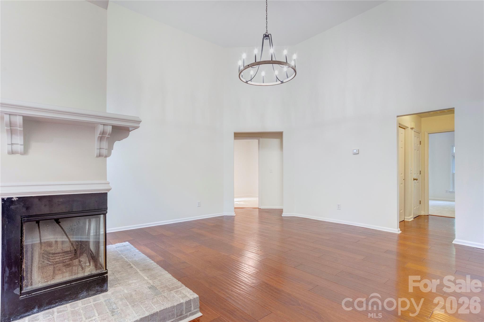 Central living area with access to split bedroom floor plan - 156 Edgewater Drive NW, Concord