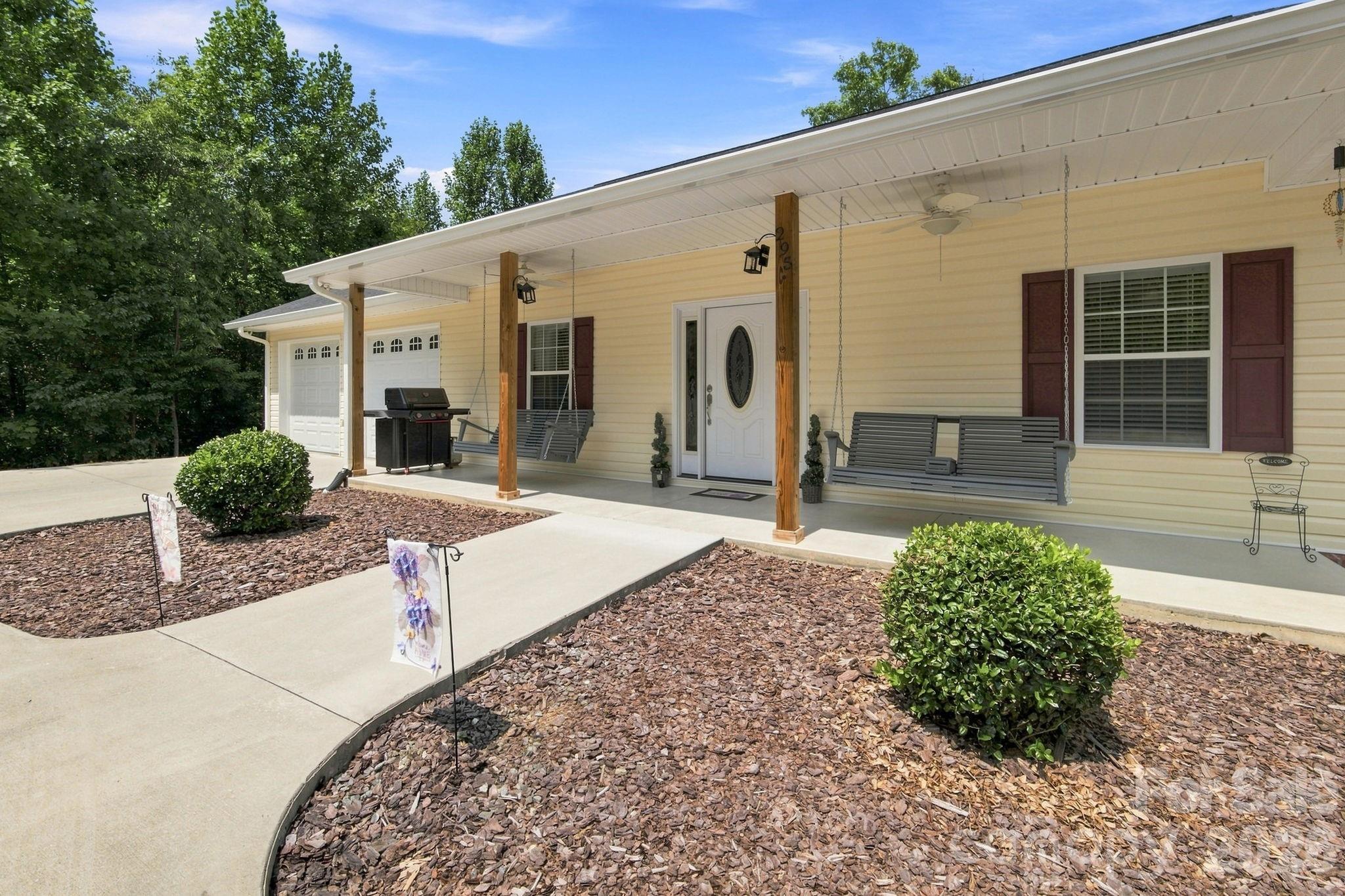 Front -Swings at Entrance - 295 Idlewood Drive, Marion