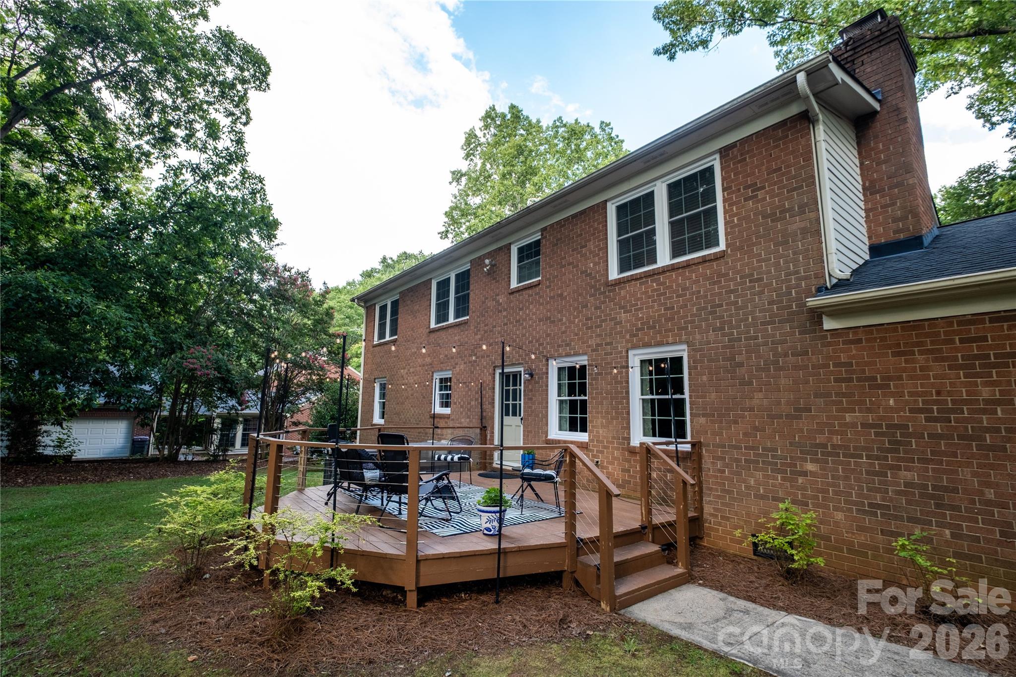 Back deck - 2312 Belmont Drive, Reidsville
