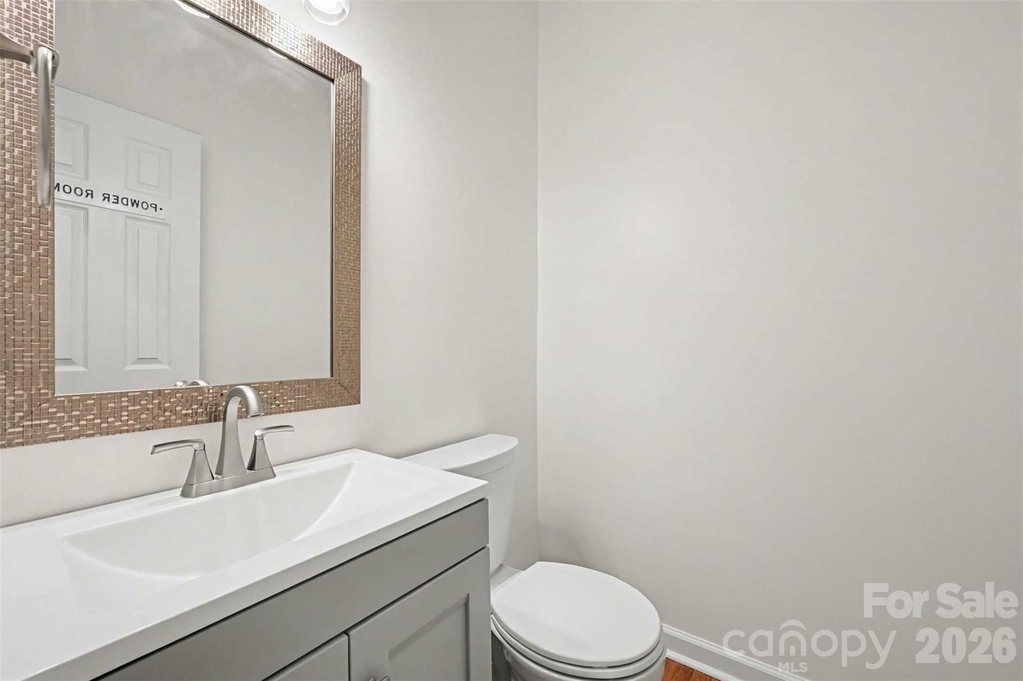Half Bathroom Main Floor - 1928 Twin Ponds Drive, Hickory
