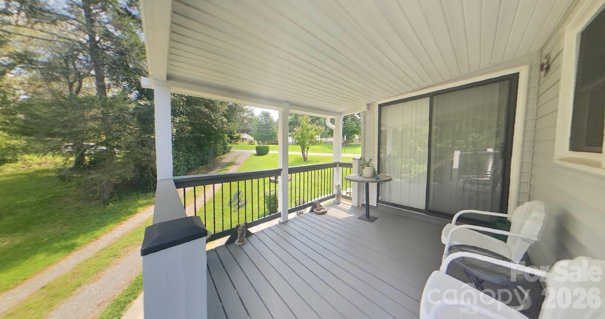 Covered Deck - 214 Governors View Road, Asheville