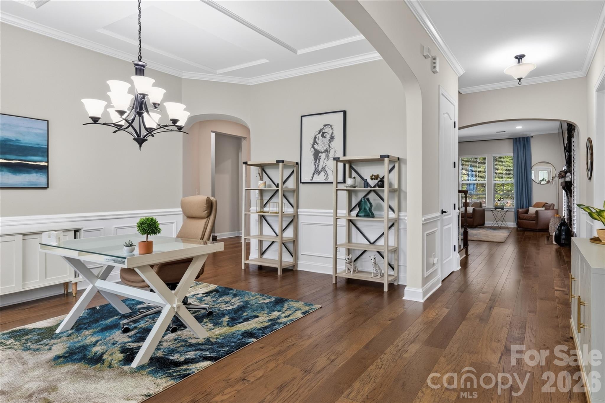 Front door entrance view - 1402 Smoketree Court, Waxhaw