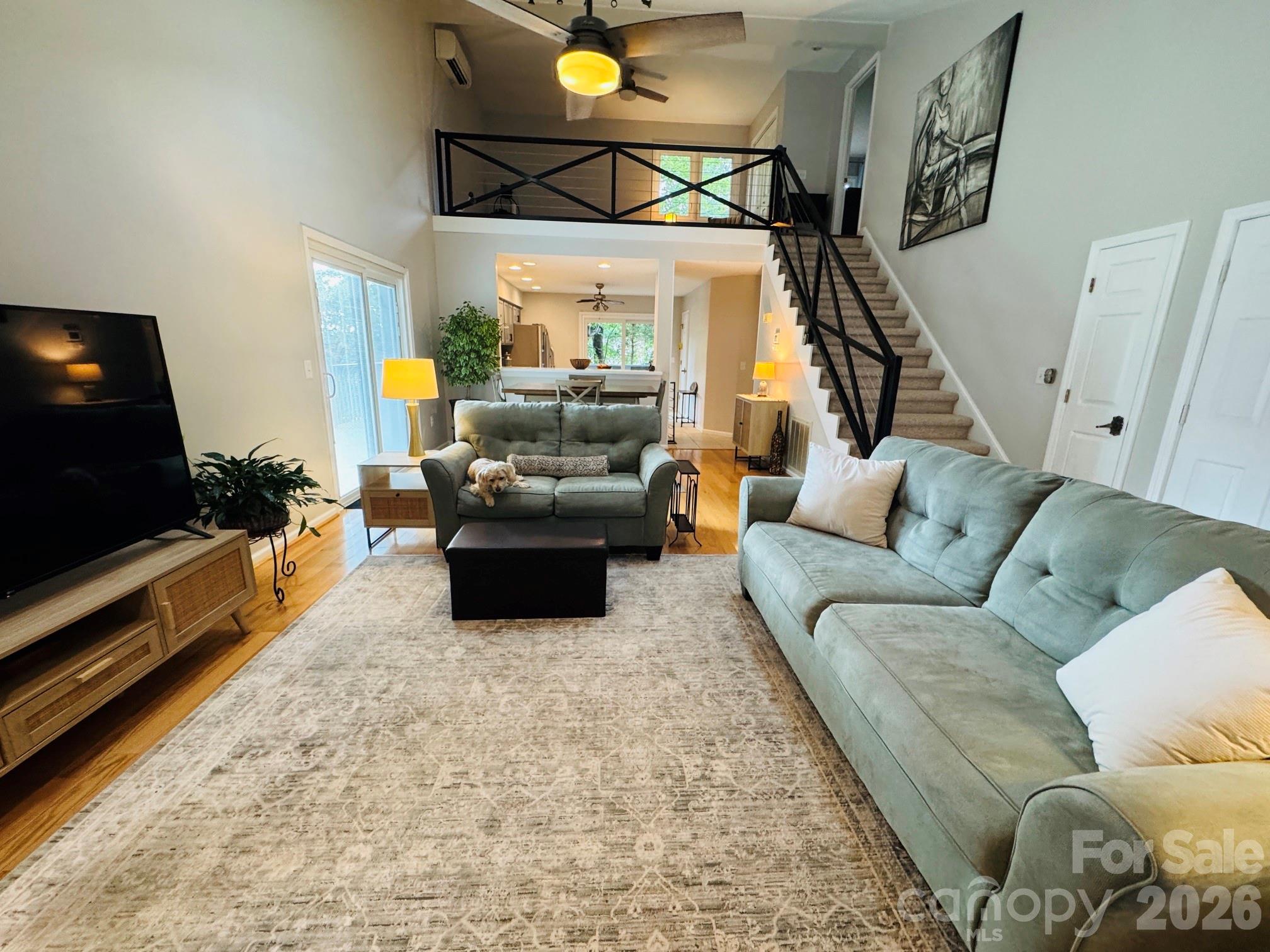 Full view from Fireplace - 501 Independence Trail, Morganton