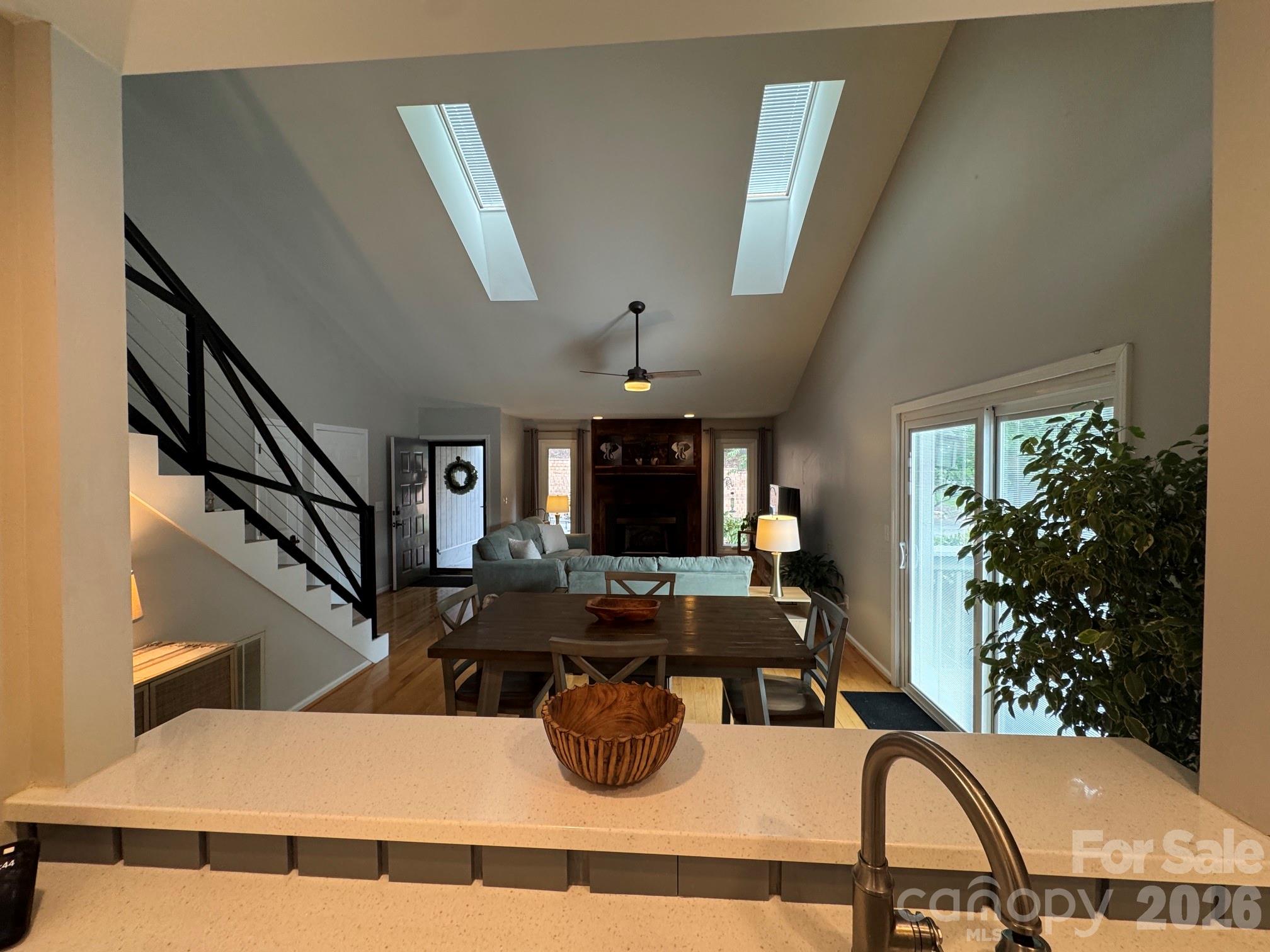 View from Dining area - 501 Independence Trail, Morganton