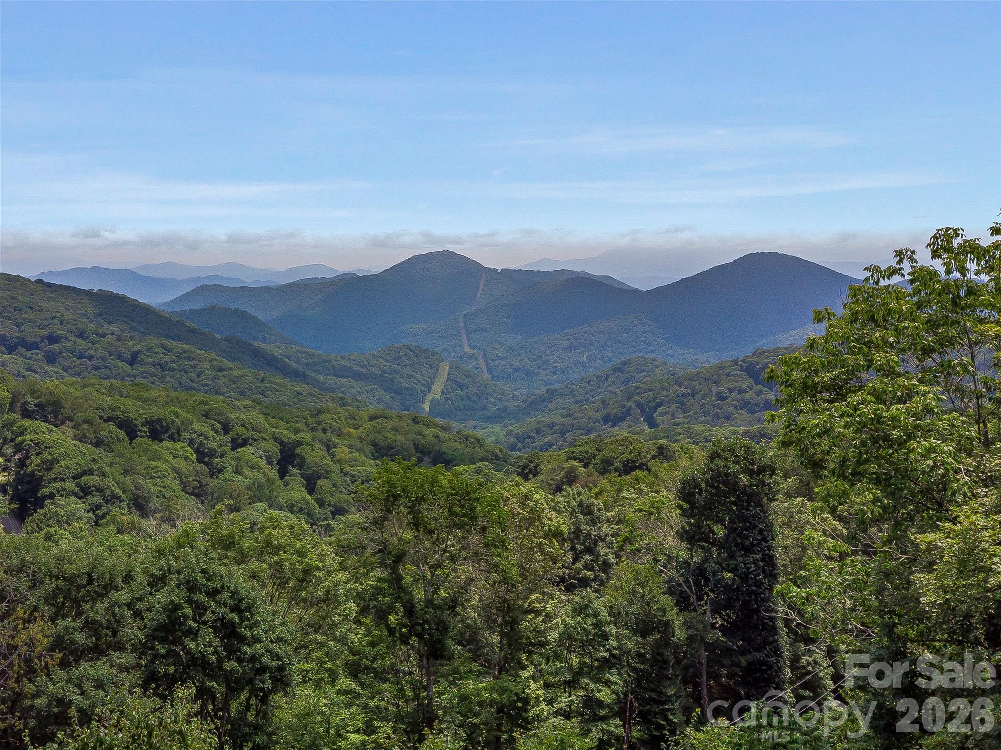 Stunning view from front porch - 267 Trillium Lane, Mars Hill