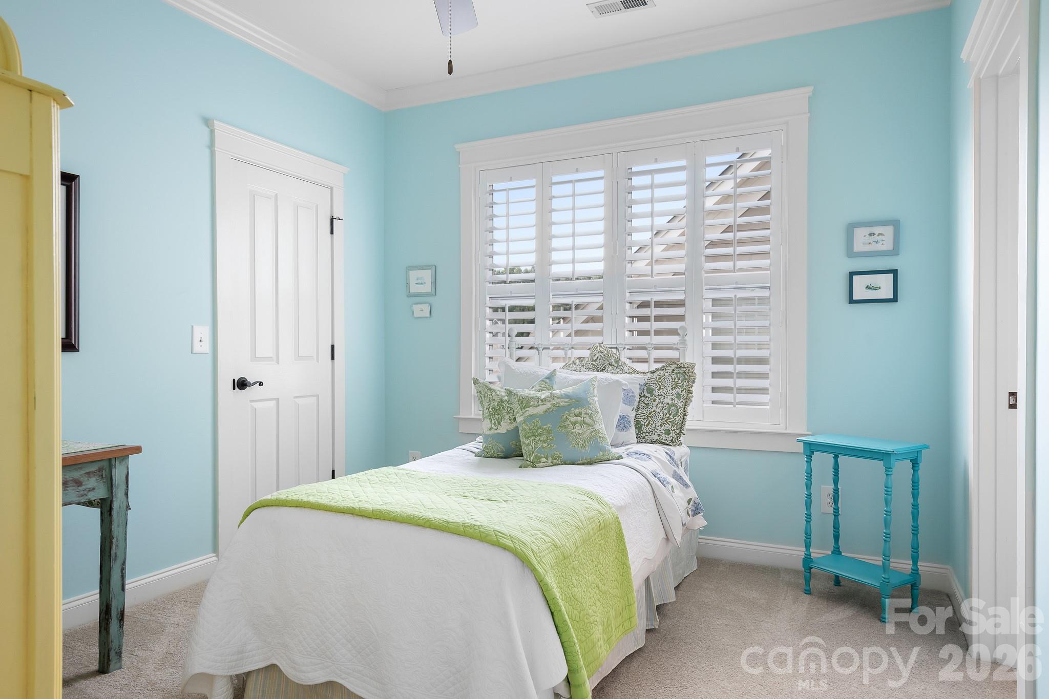 Secondary bedroom #2 will fit a full size or queen size bed. - 17525 Calverton Road, Huntersville