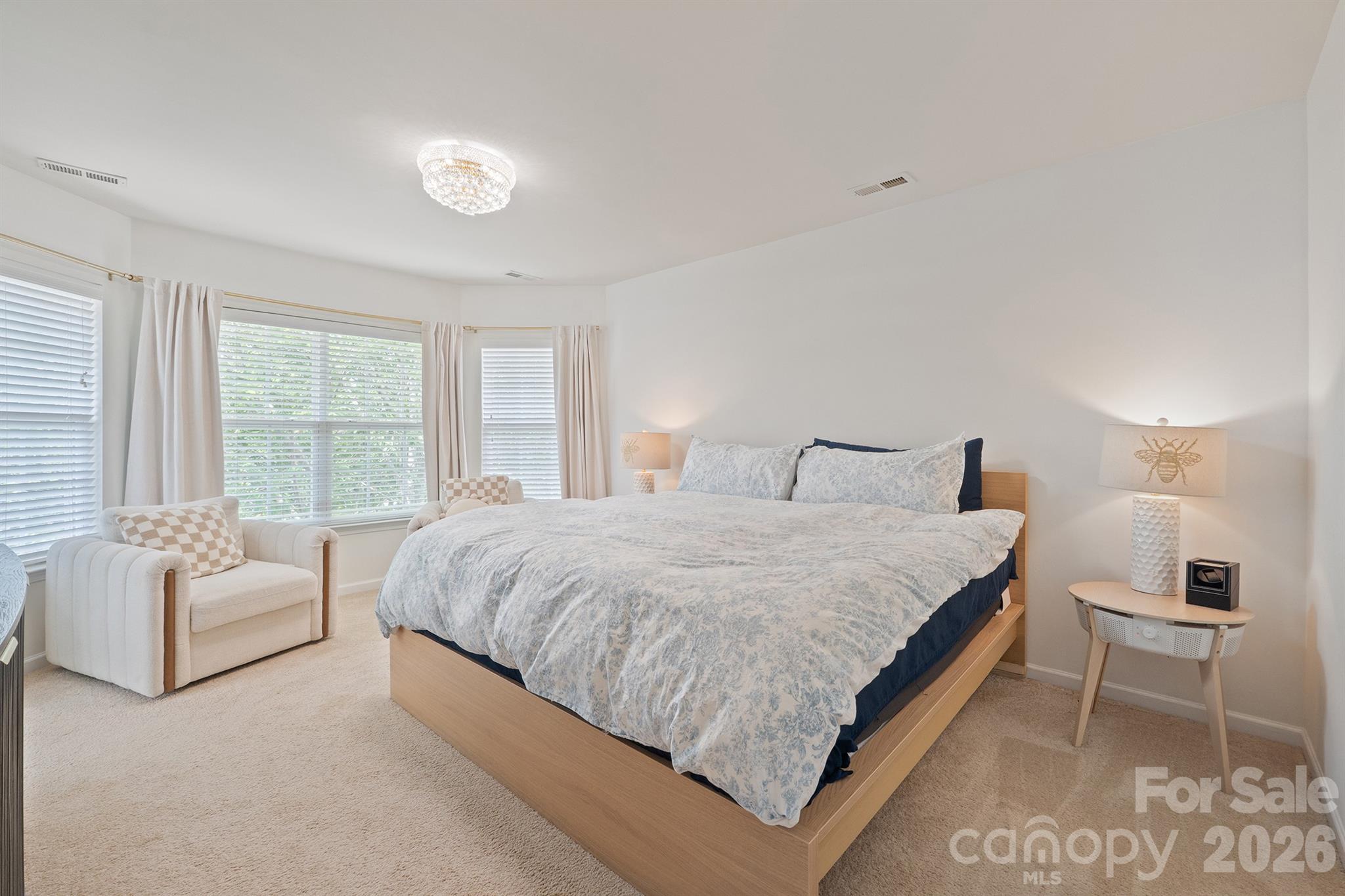 Primary Bedroom - 17916 Caldwell Track Drive, Cornelius