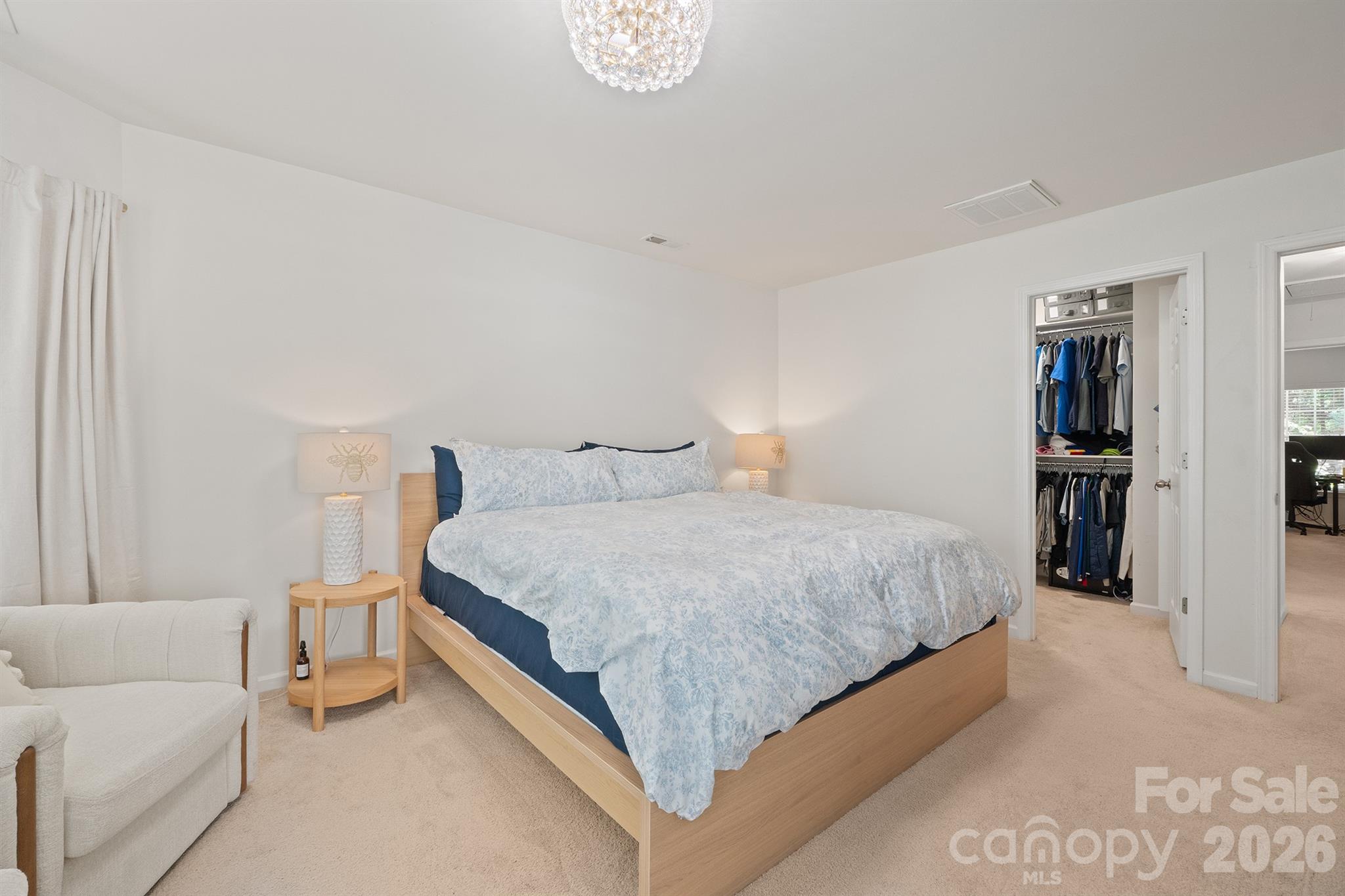 Primary Bedroom - 17916 Caldwell Track Drive, Cornelius