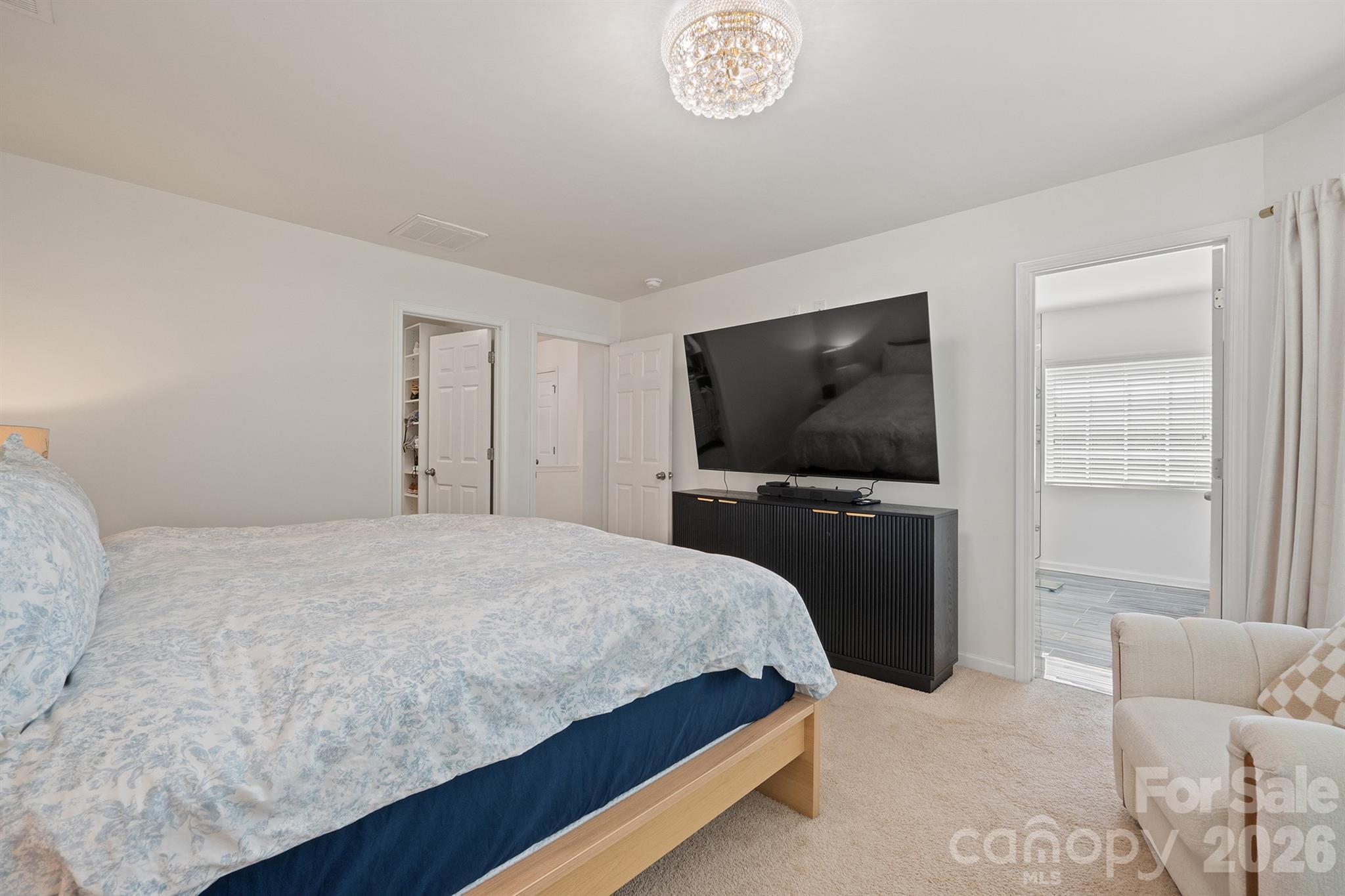 Primary Bedroom - 17916 Caldwell Track Drive, Cornelius