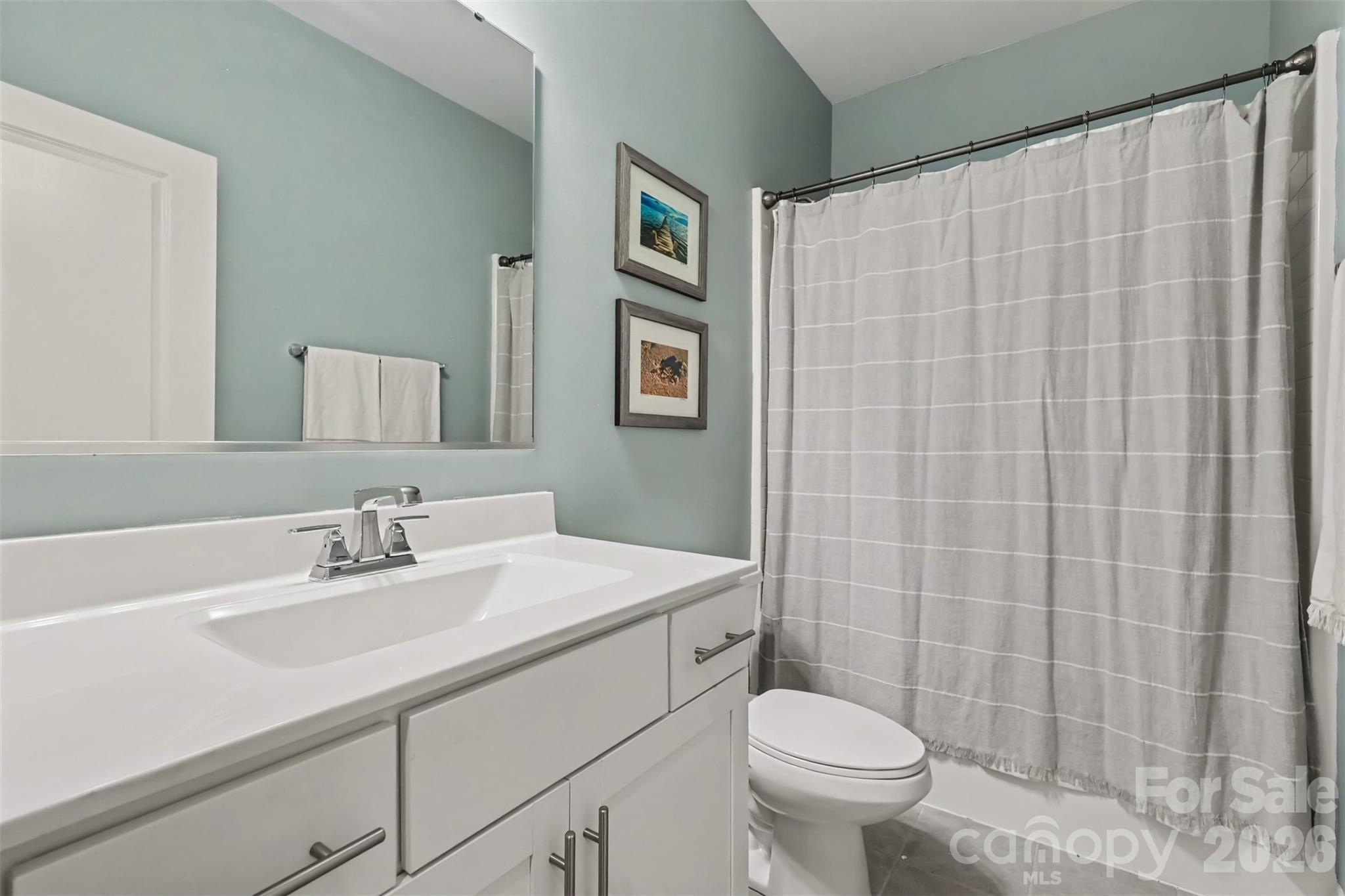 Spare bathroom on main - 402 Dudley Drive, Fort Mill