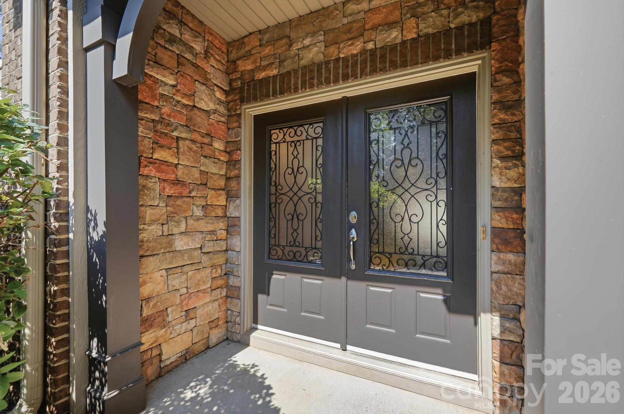 Beautiful double front doors - 3016 Connells Point Avenue, Waxhaw