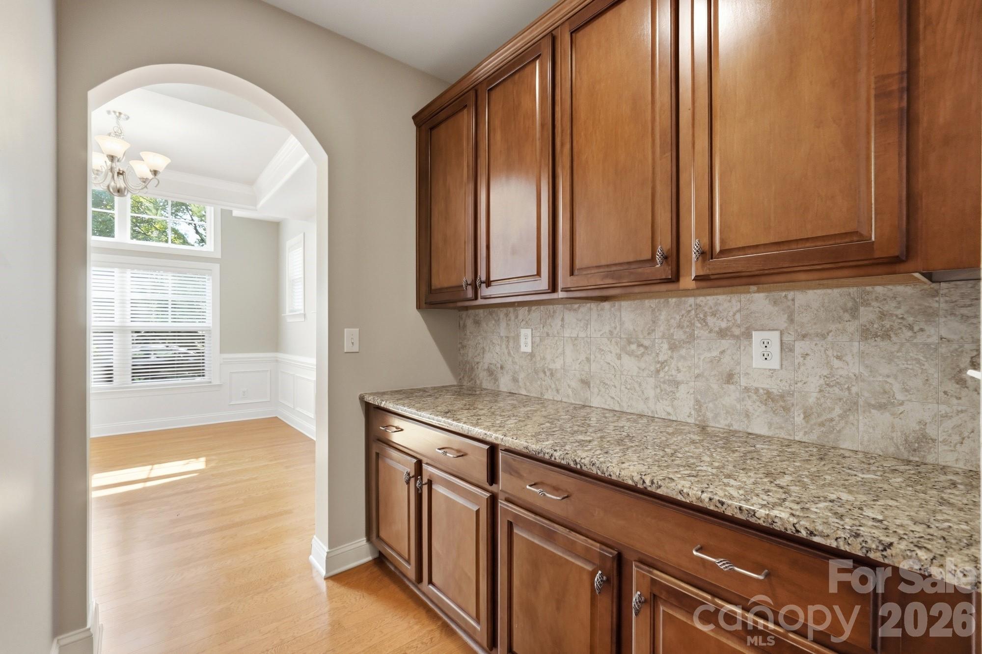 Lot of of counter space and tile backsplash - 3016 Connells Point Avenue, Waxhaw