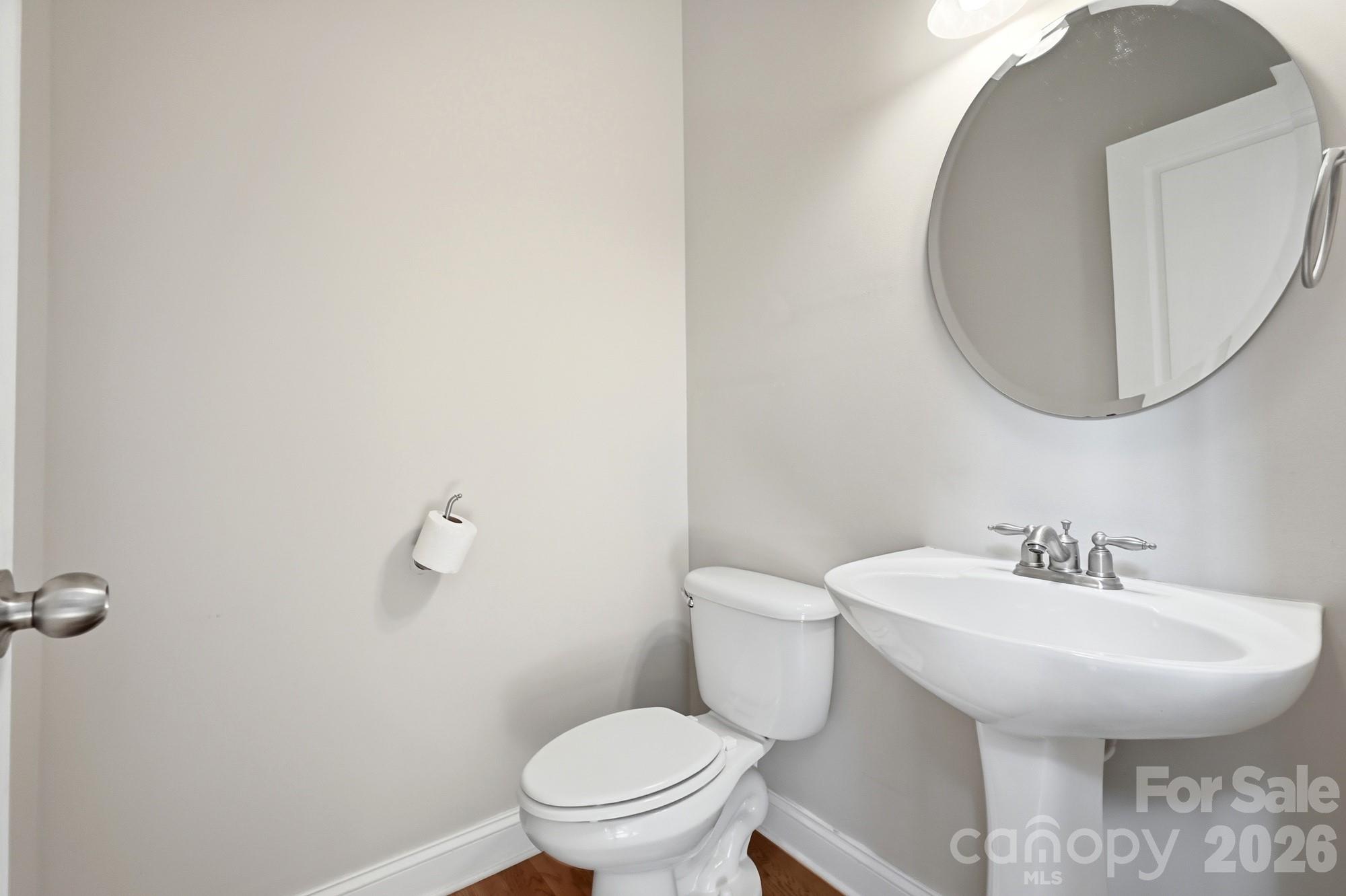 Powder room - 3016 Connells Point Avenue, Waxhaw