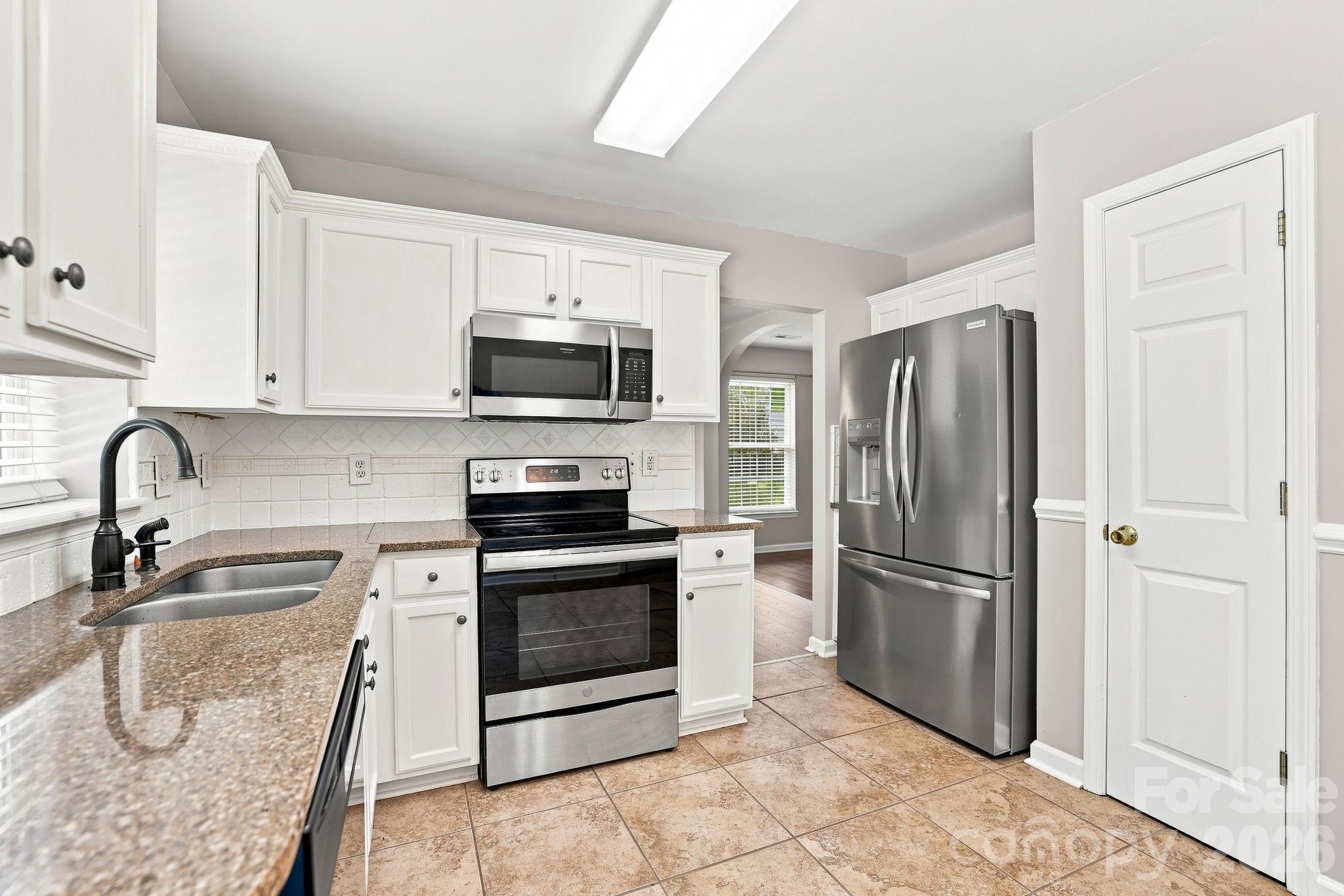 Kitchen with Stainless Appliances - 1406 Juniper Hills Lane, Indian Land