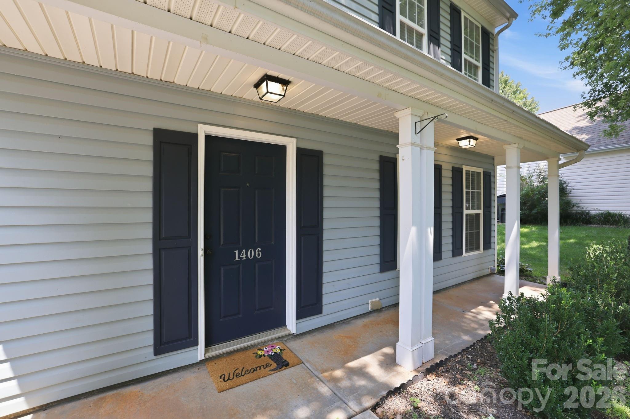 Covered Porch - 1406 Juniper Hills Lane, Indian Land