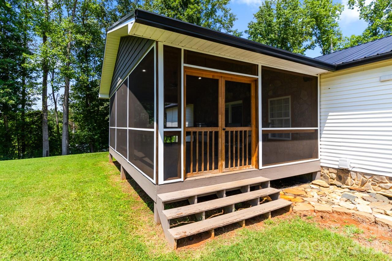 Exterior of sunroom - 393 Cedar Grove Church Road, Vale