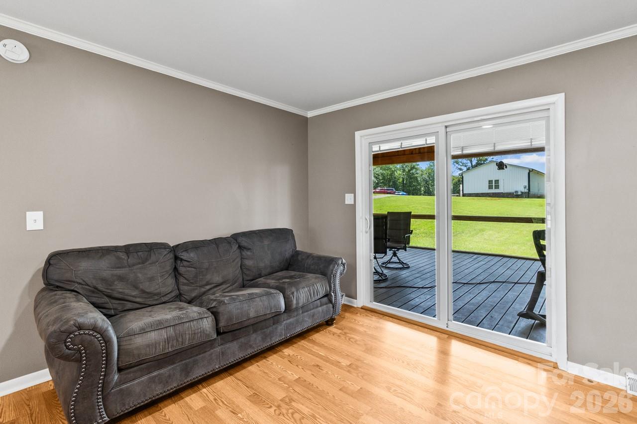 Back door to screen room - 393 Cedar Grove Church Road, Vale