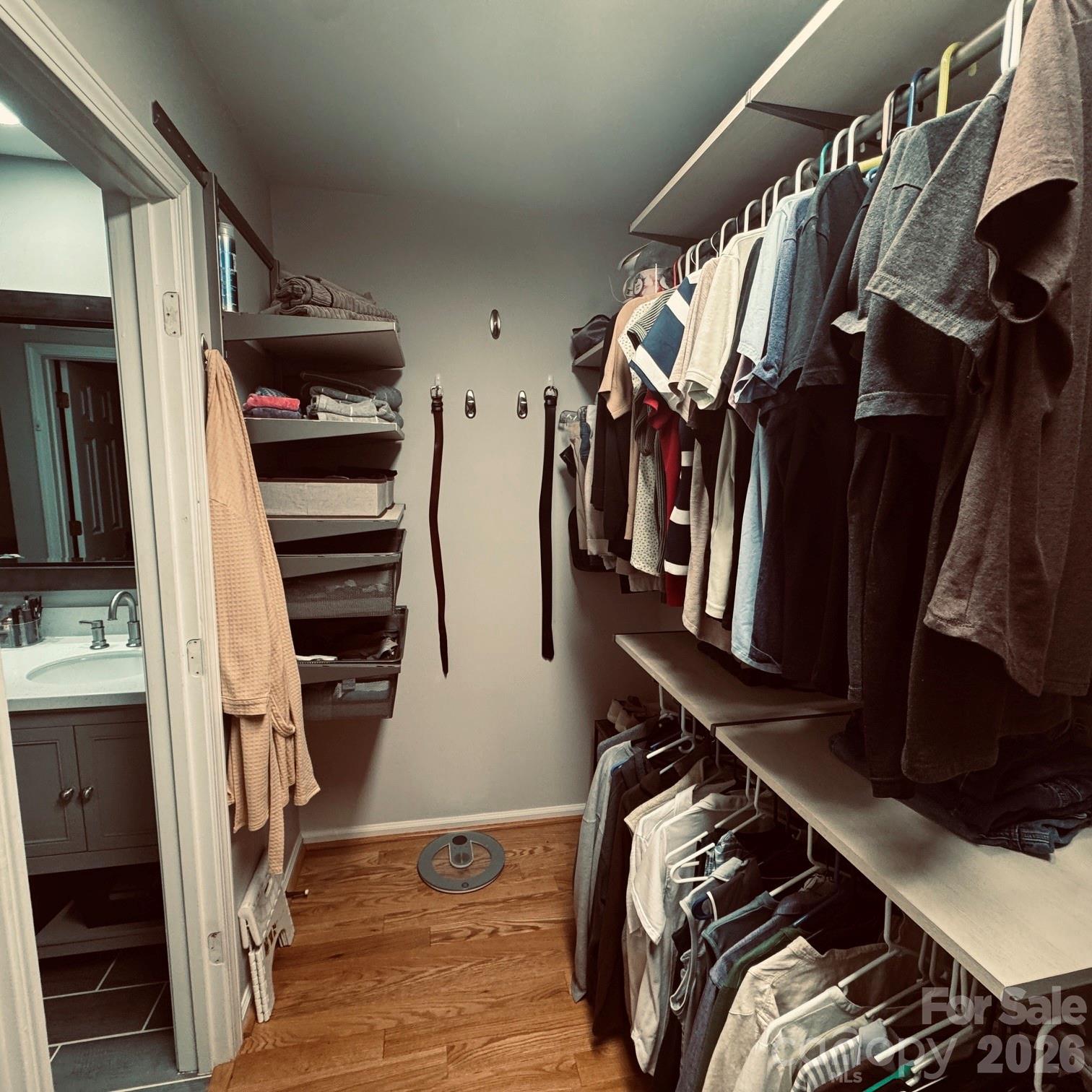 Primary closet - 501 Independence Trail, Morganton