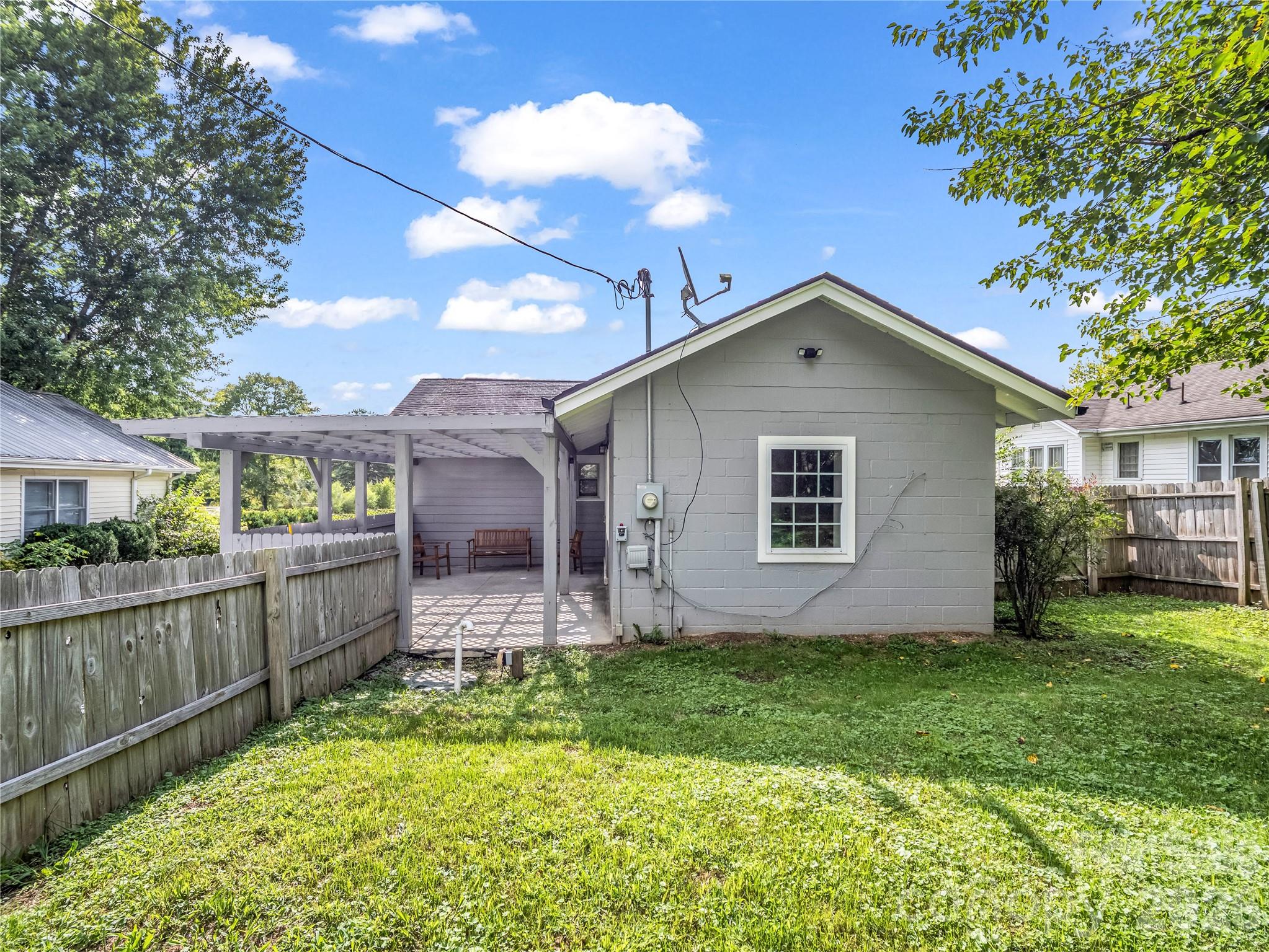 Back of home - 116 Beverly Avenue, Hendersonville