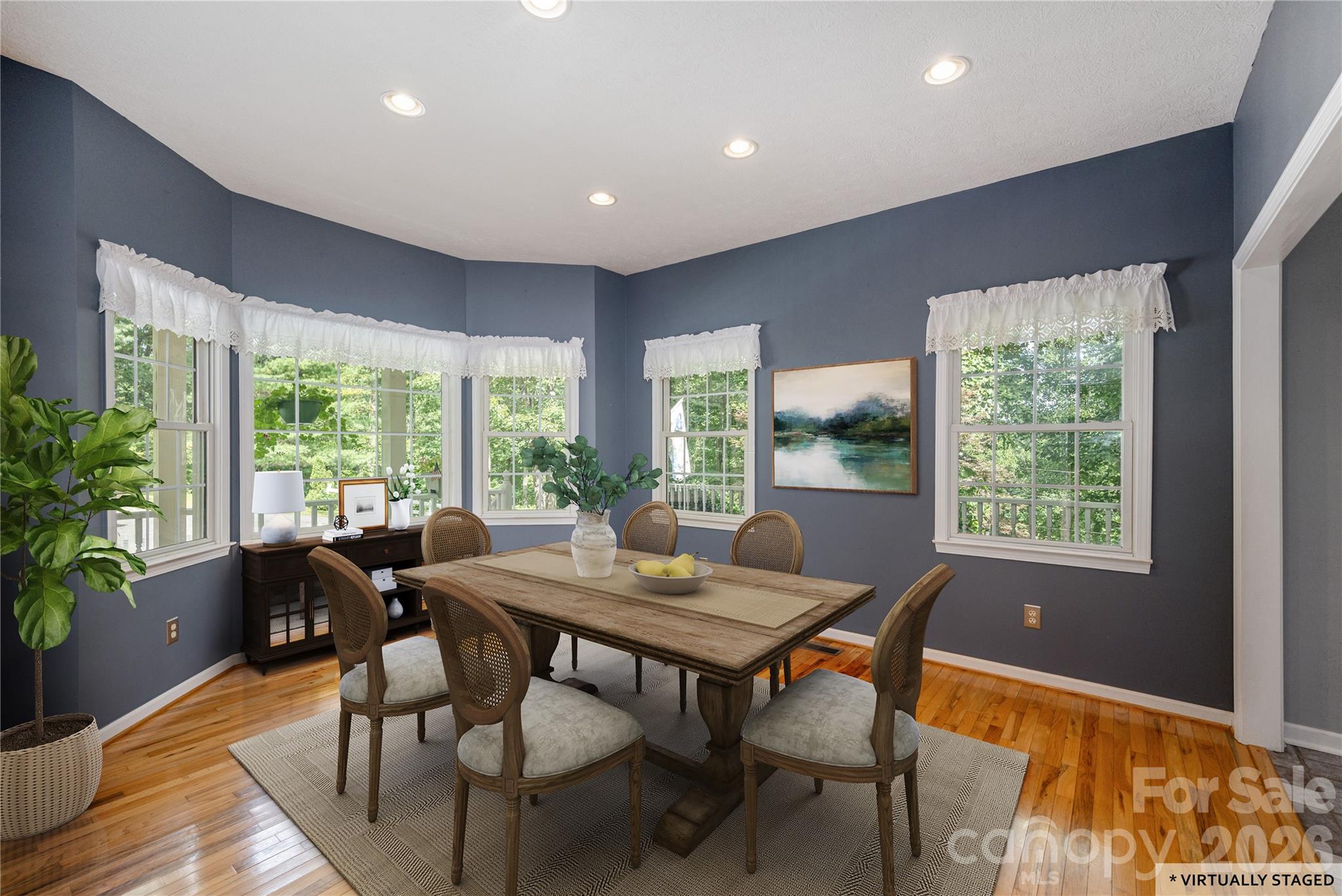 Dining room/flex space if needed - 1043 Berea Church Road, Hendersonville