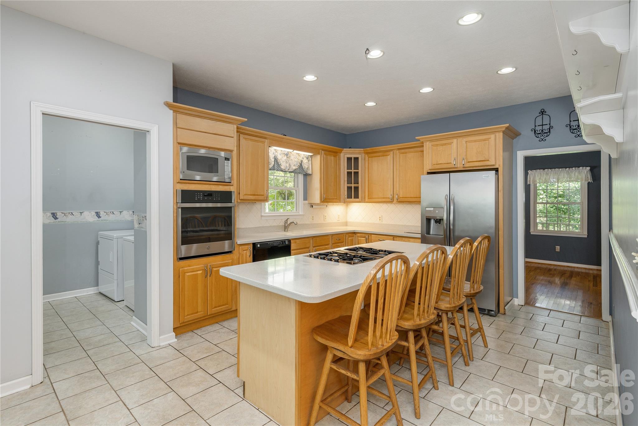 Updated kitchen - 1043 Berea Church Road, Hendersonville