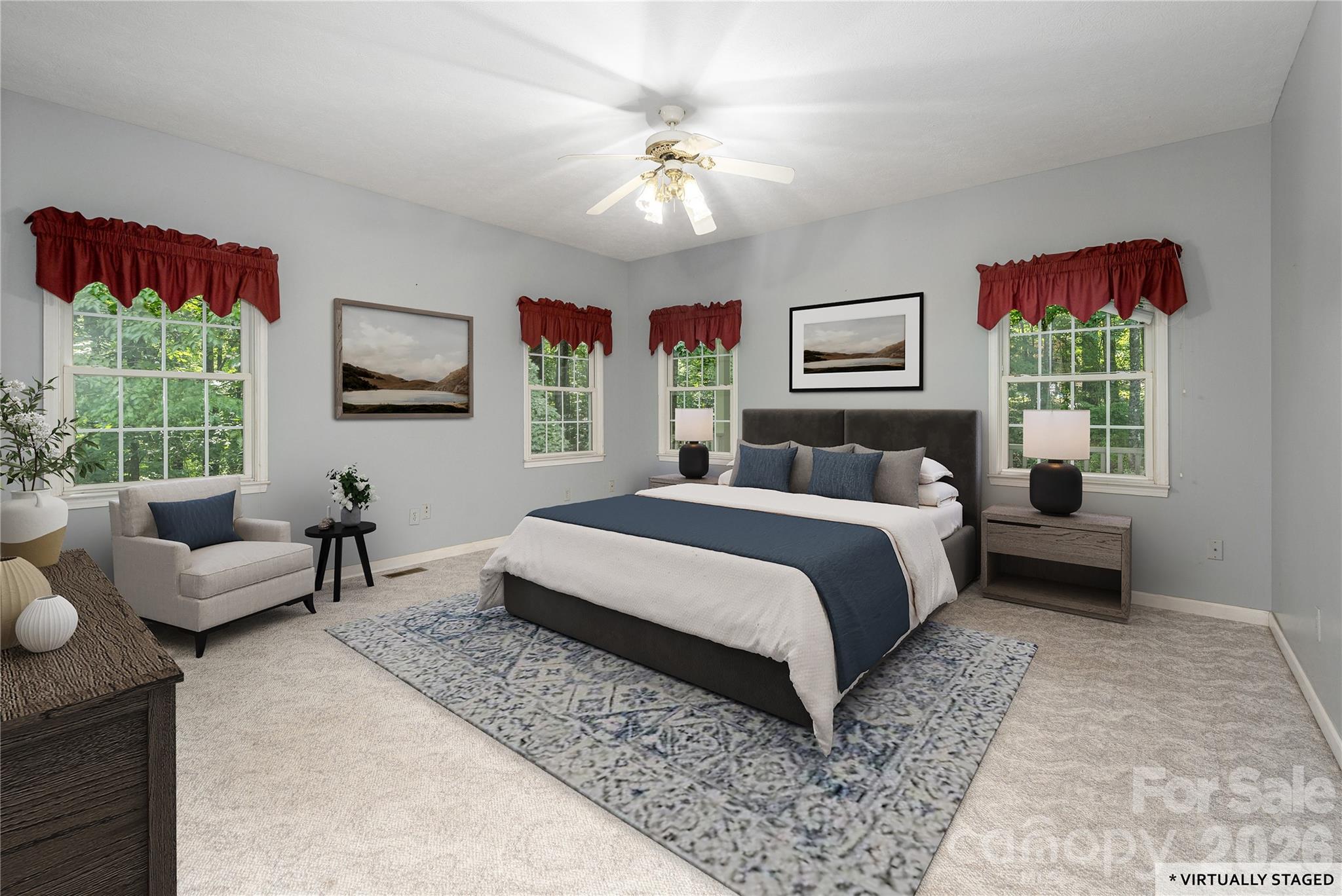 Primary suite - 1043 Berea Church Road, Hendersonville