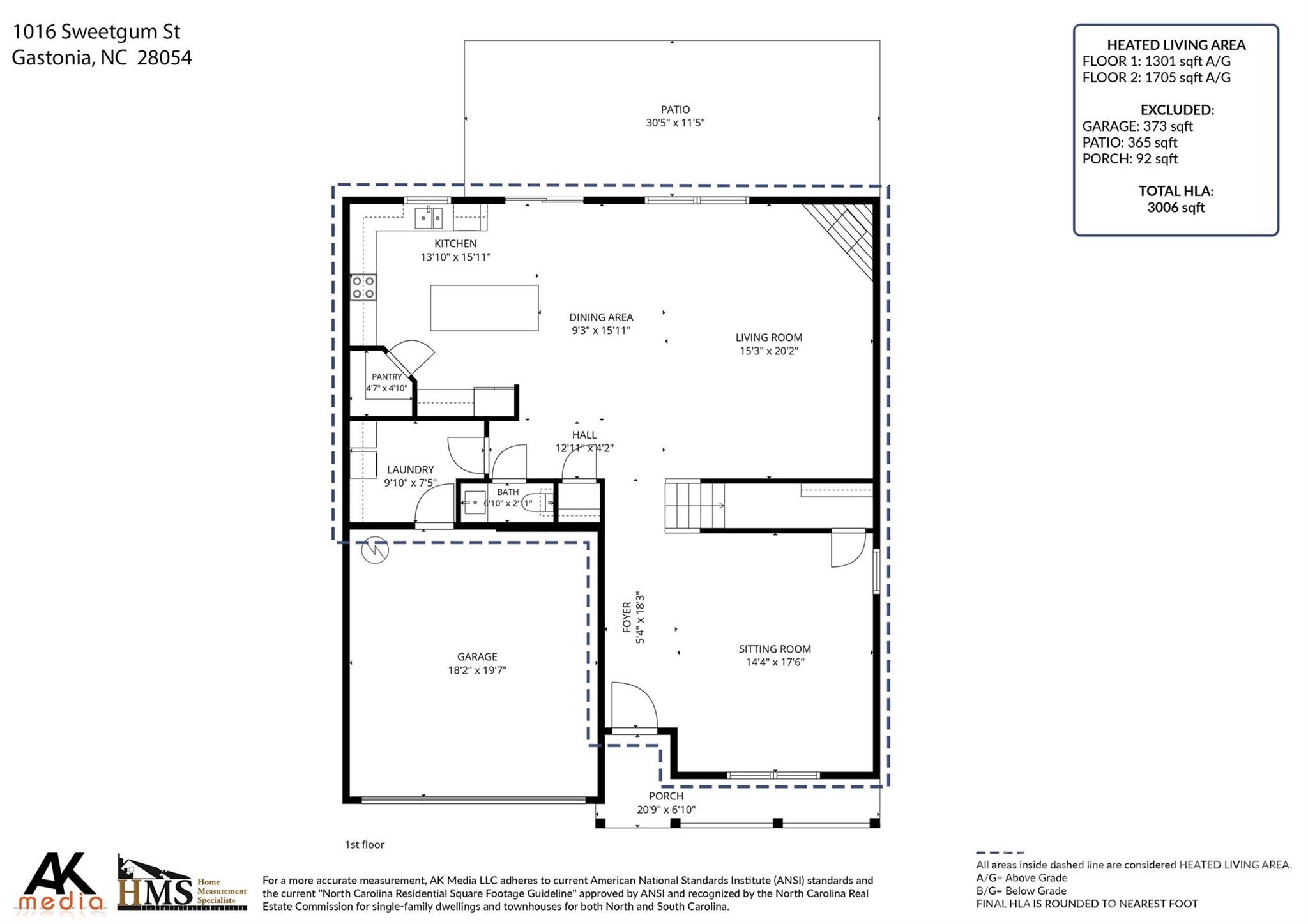 Single Family Residence at 1016 Sweetgum Street, Gastonia, photo 20 of 22