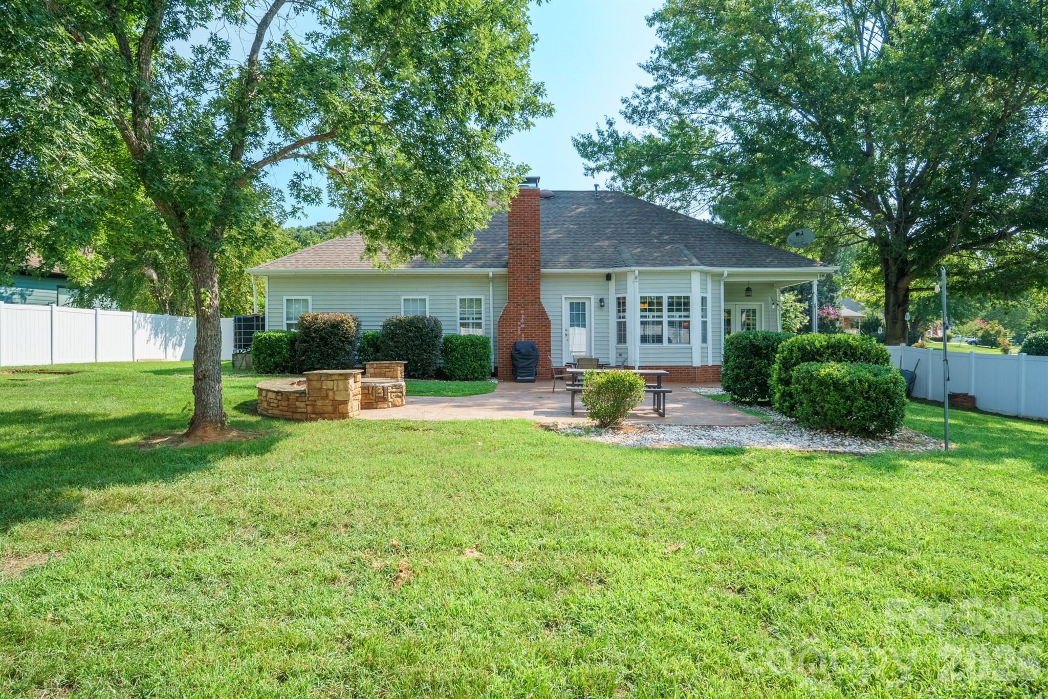 Backyard view - 12524 Willow Grove Way, Huntersville