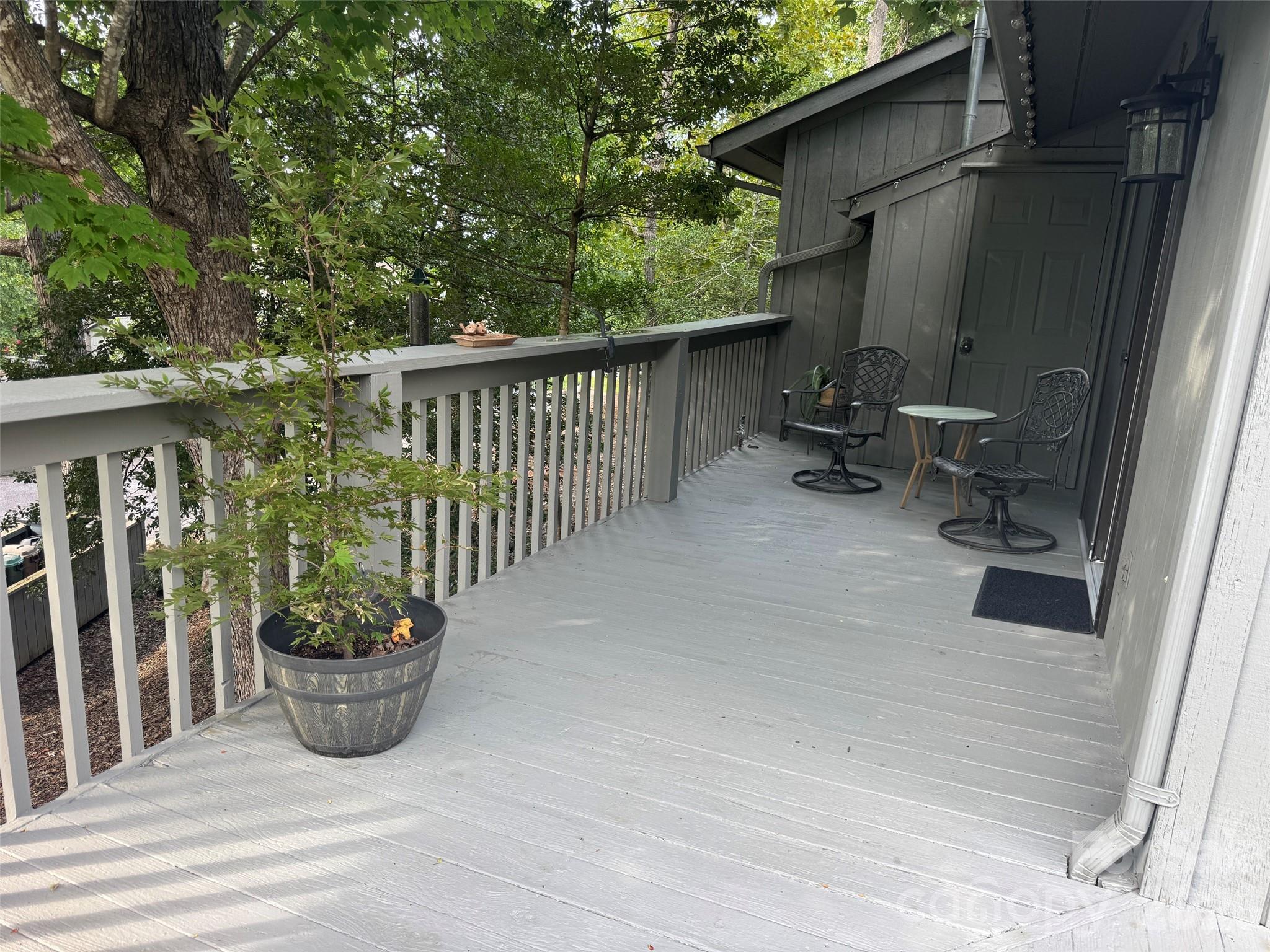 Rear Deck - 501 Independence Trail, Morganton