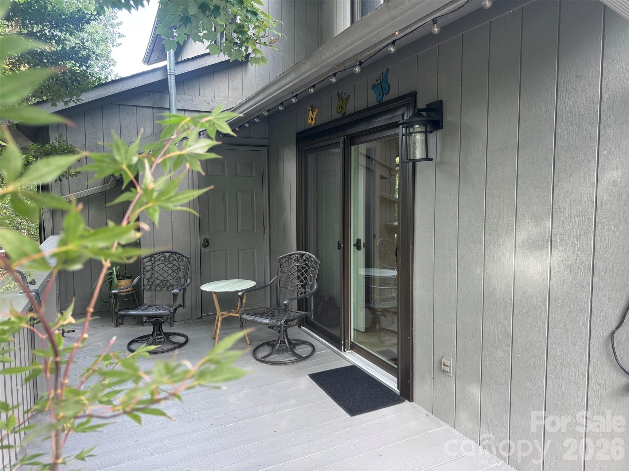 Rear deck - 501 Independence Trail, Morganton