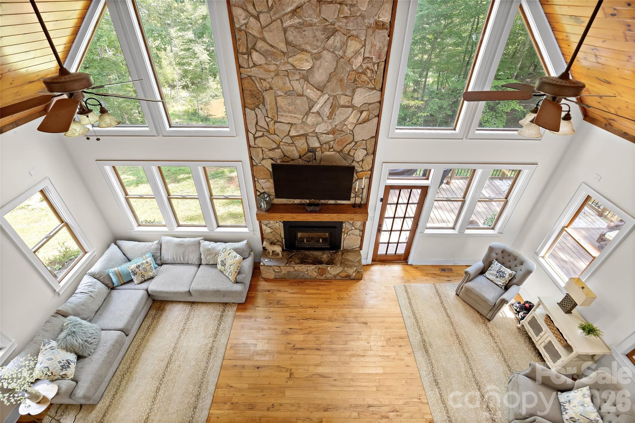 View from Loft - 7105 Old Ridge Road, Waxhaw