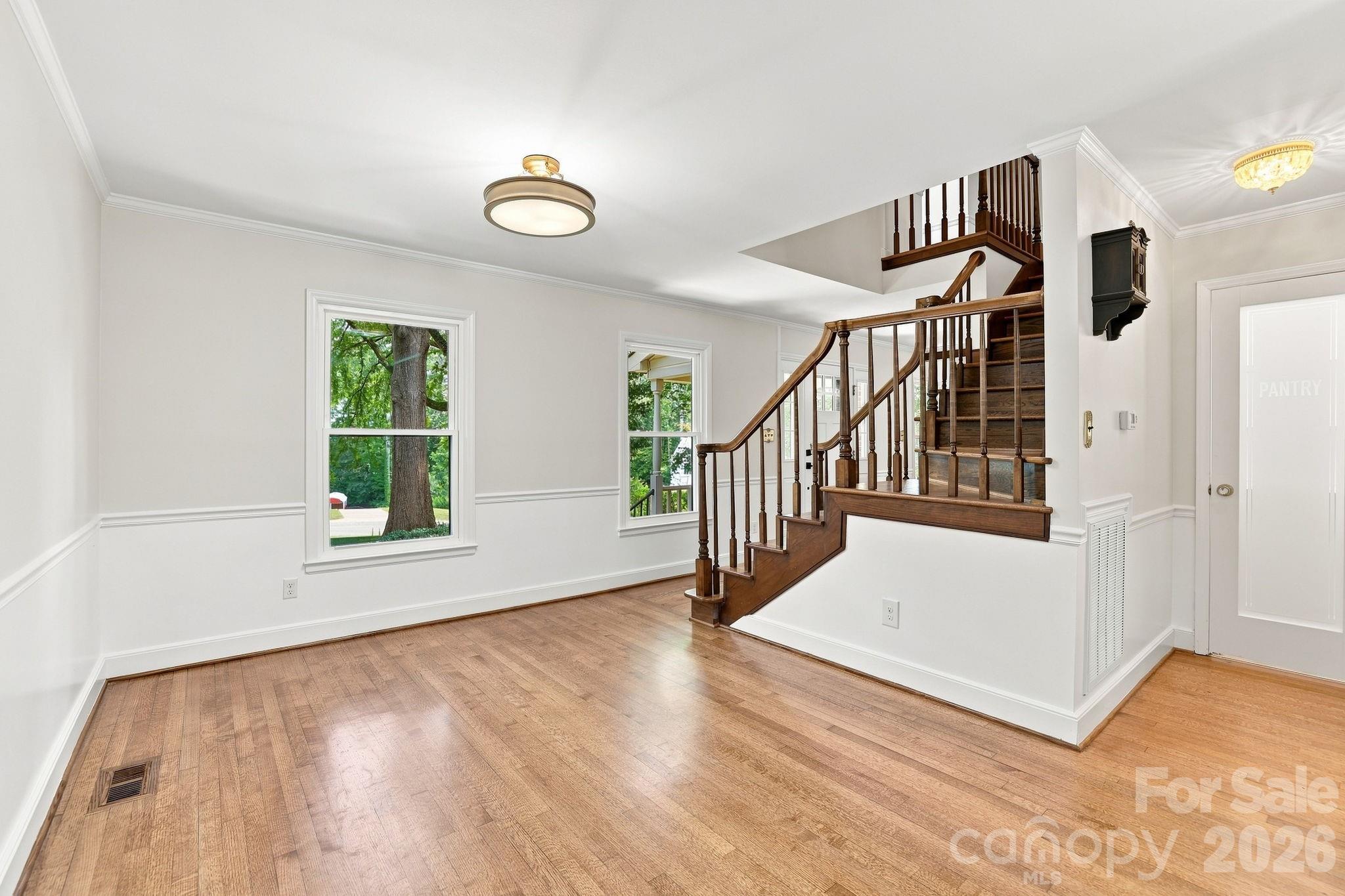 View from the Kitchen - 514 Belwood Drive, Belmont