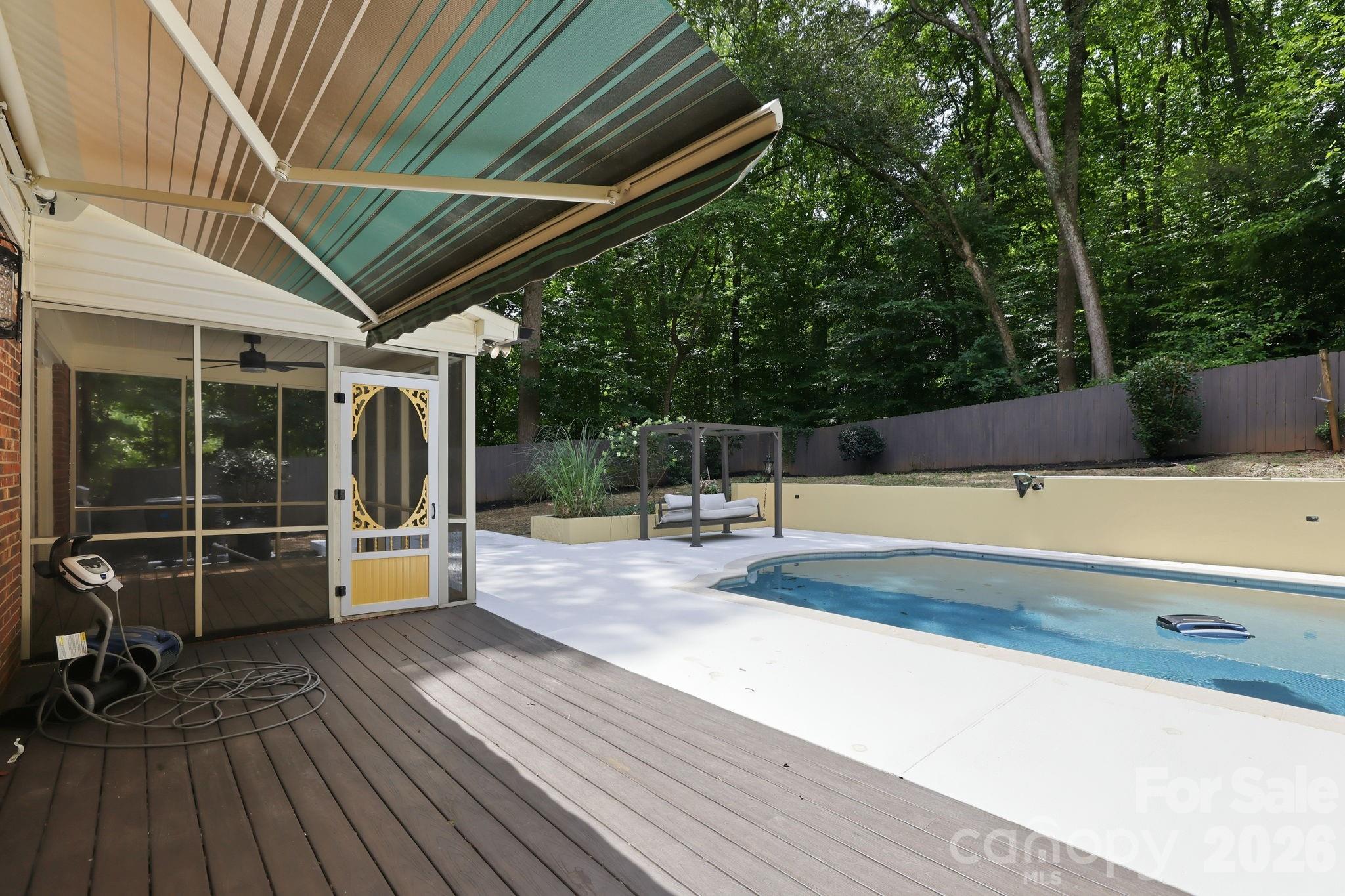 Pool Area - 514 Belwood Drive, Belmont