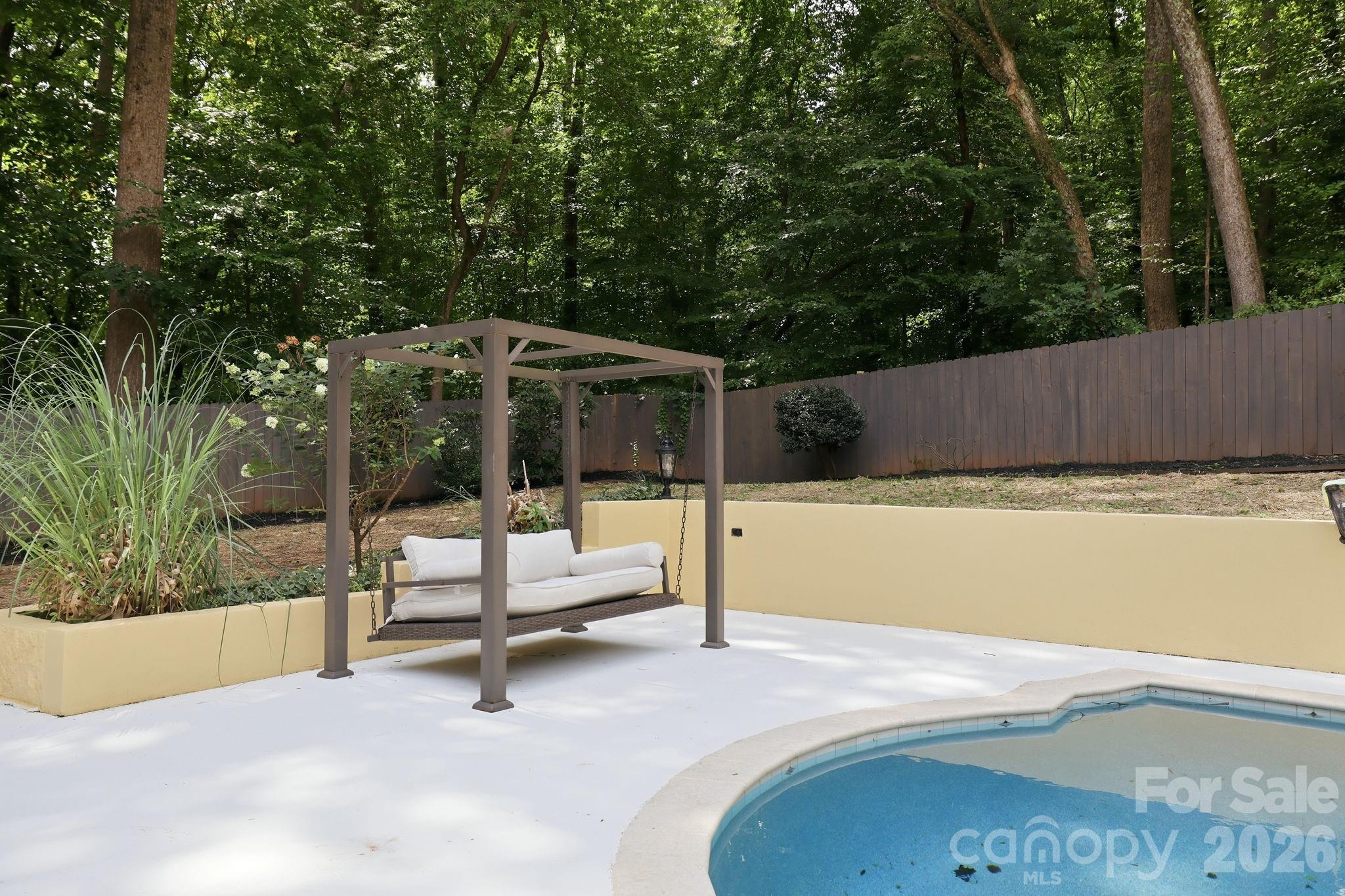 Pool Area - 514 Belwood Drive, Belmont